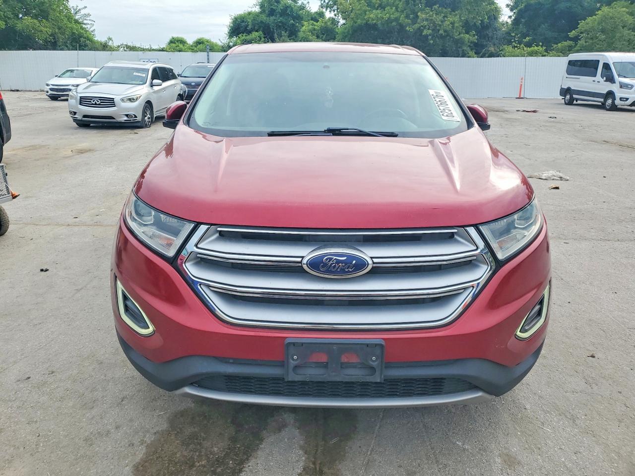 2015 Ford Edge Sel Бордовый vin: 2FMTK3J83FBB22481