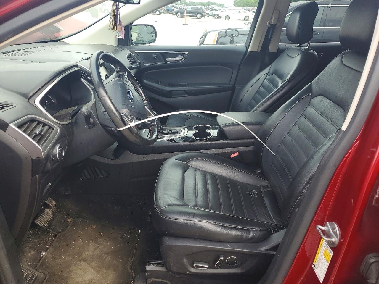 2015 Ford Edge Sel Бордовый vin: 2FMTK3J83FBB22481