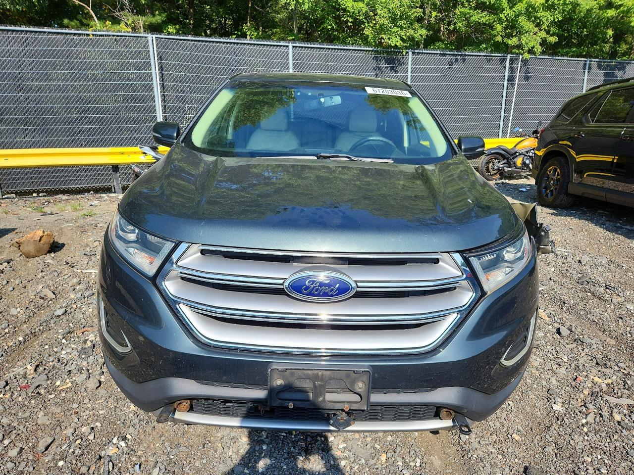 2015 Ford Edge Sel Charcoal vin: 2FMTK3J84FBB19833