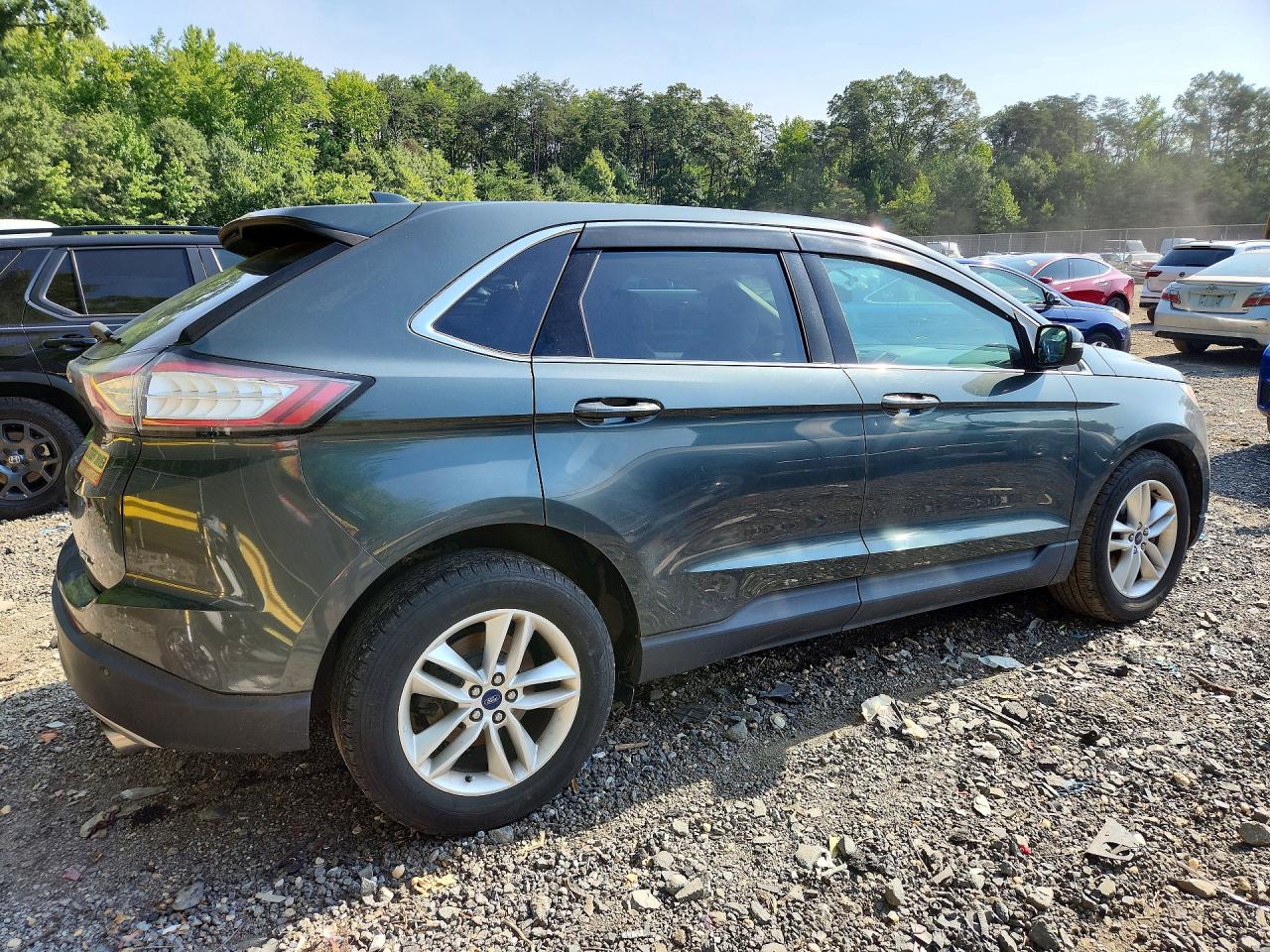 2015 Ford Edge Sel Charcoal vin: 2FMTK3J84FBB19833