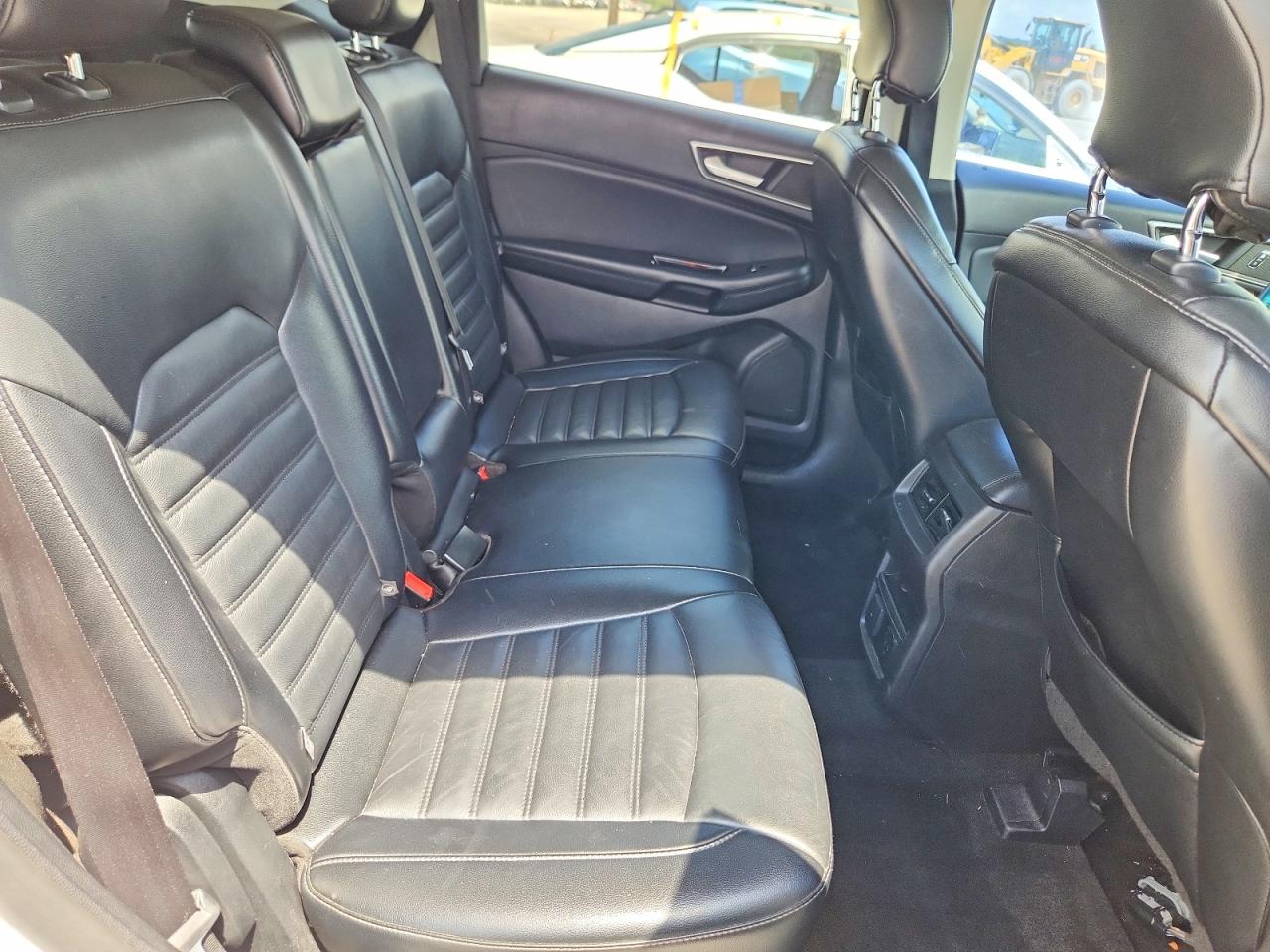 2015 Ford Edge Sel White vin: 2FMTK3J84FBB33568