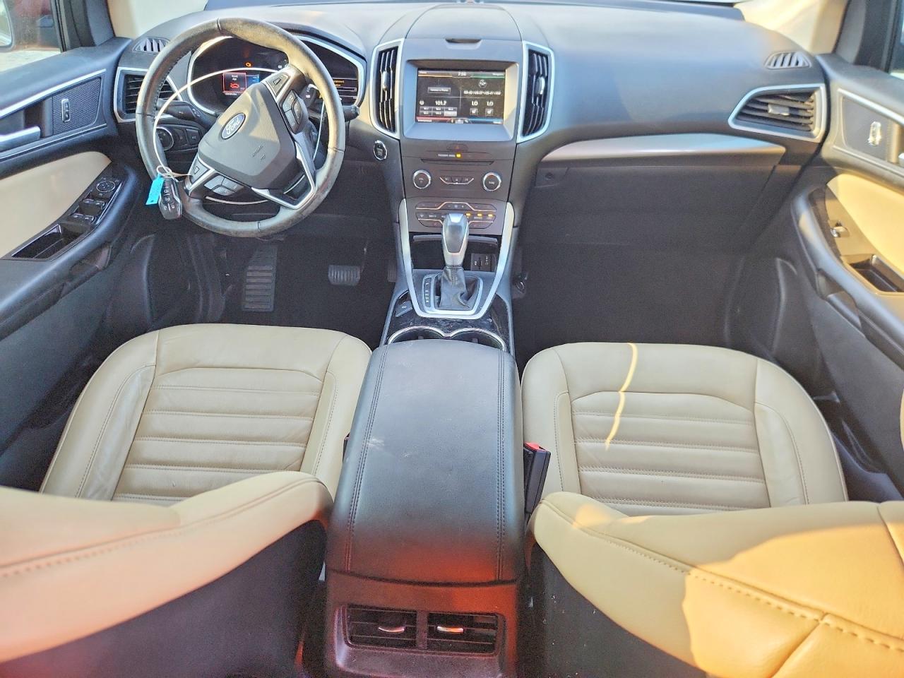 2015 Ford Edge Sel Red vin: 2FMTK3J84FBB89459