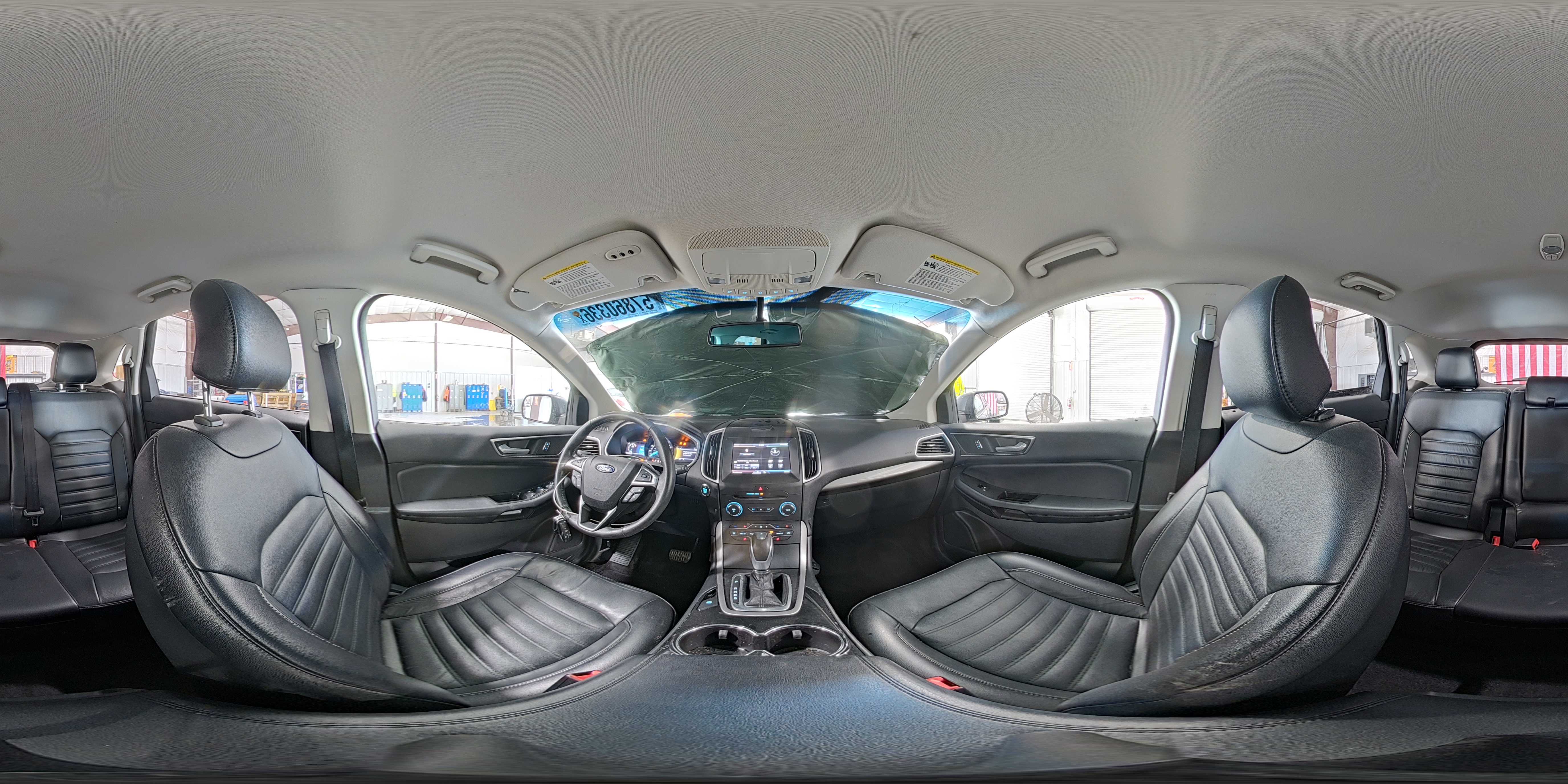2015 Ford Edge Sel Серый vin: 2FMTK3J84FBC11783
