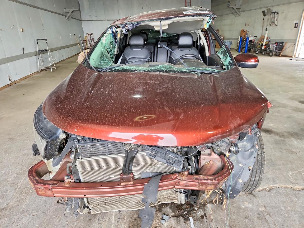 2015 Ford Edge Sel Maroon vin: 2FMTK3J86FBB08655