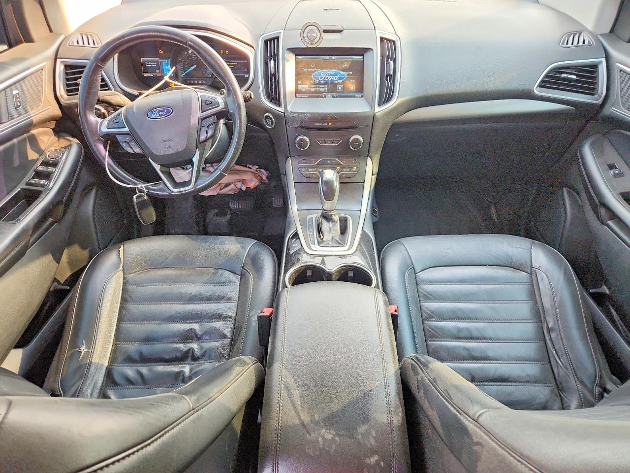 2015 Ford Edge Sel Gray vin: 2FMTK3J86FBB85915