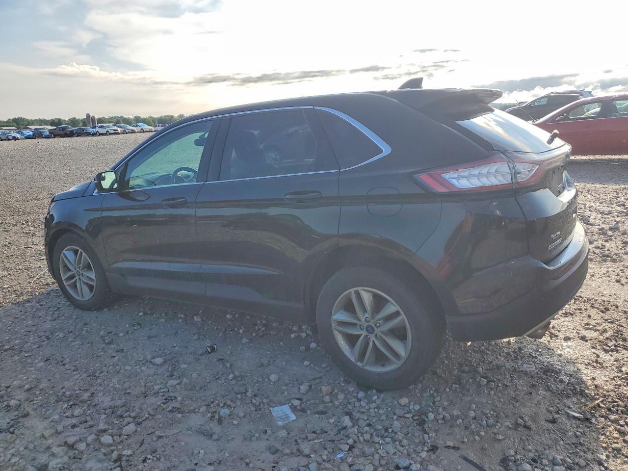 2015 Ford Edge Sel Black vin: 2FMTK3J87FBB86619