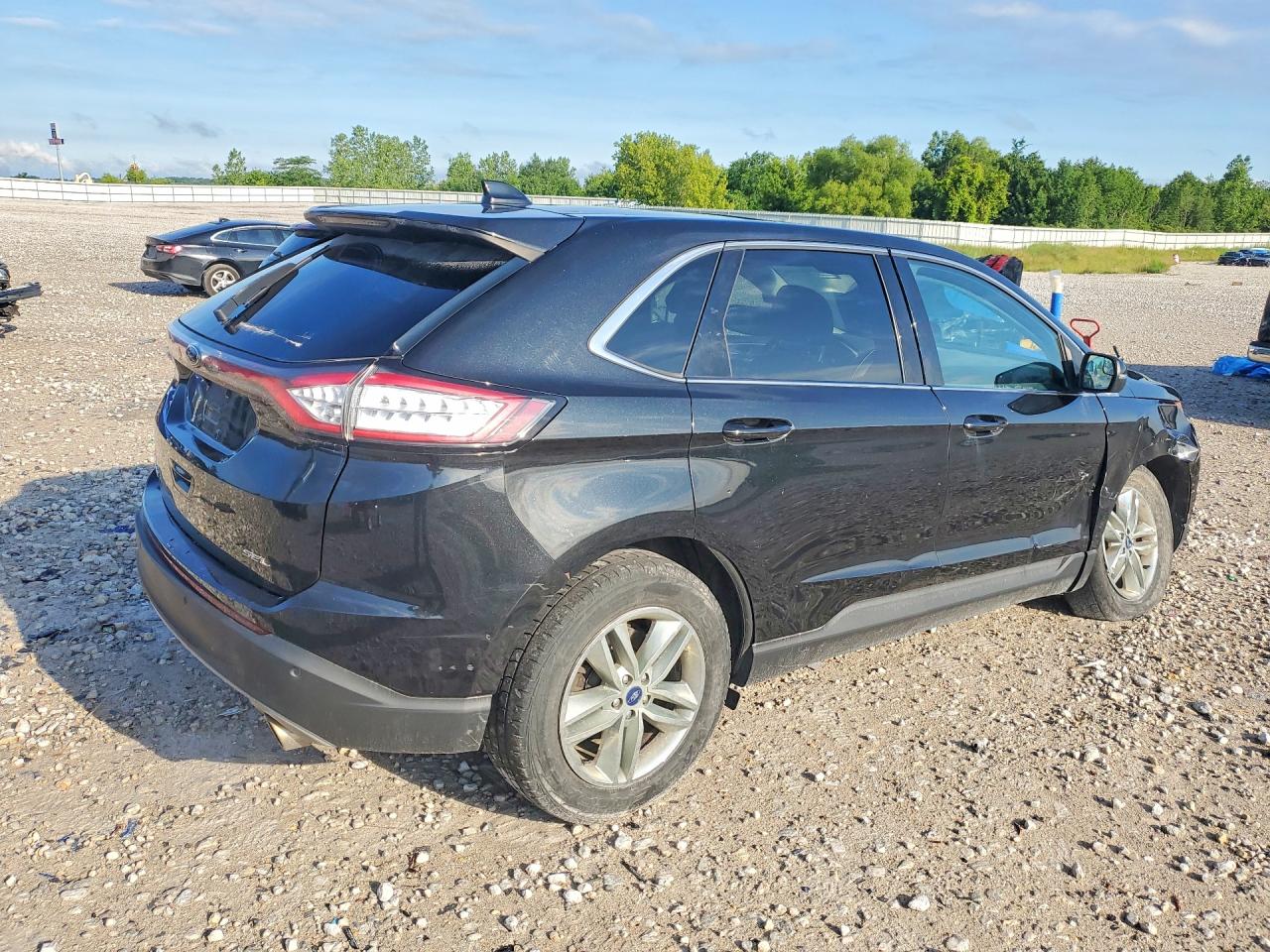 2015 Ford Edge Sel Black vin: 2FMTK3J87FBB86619