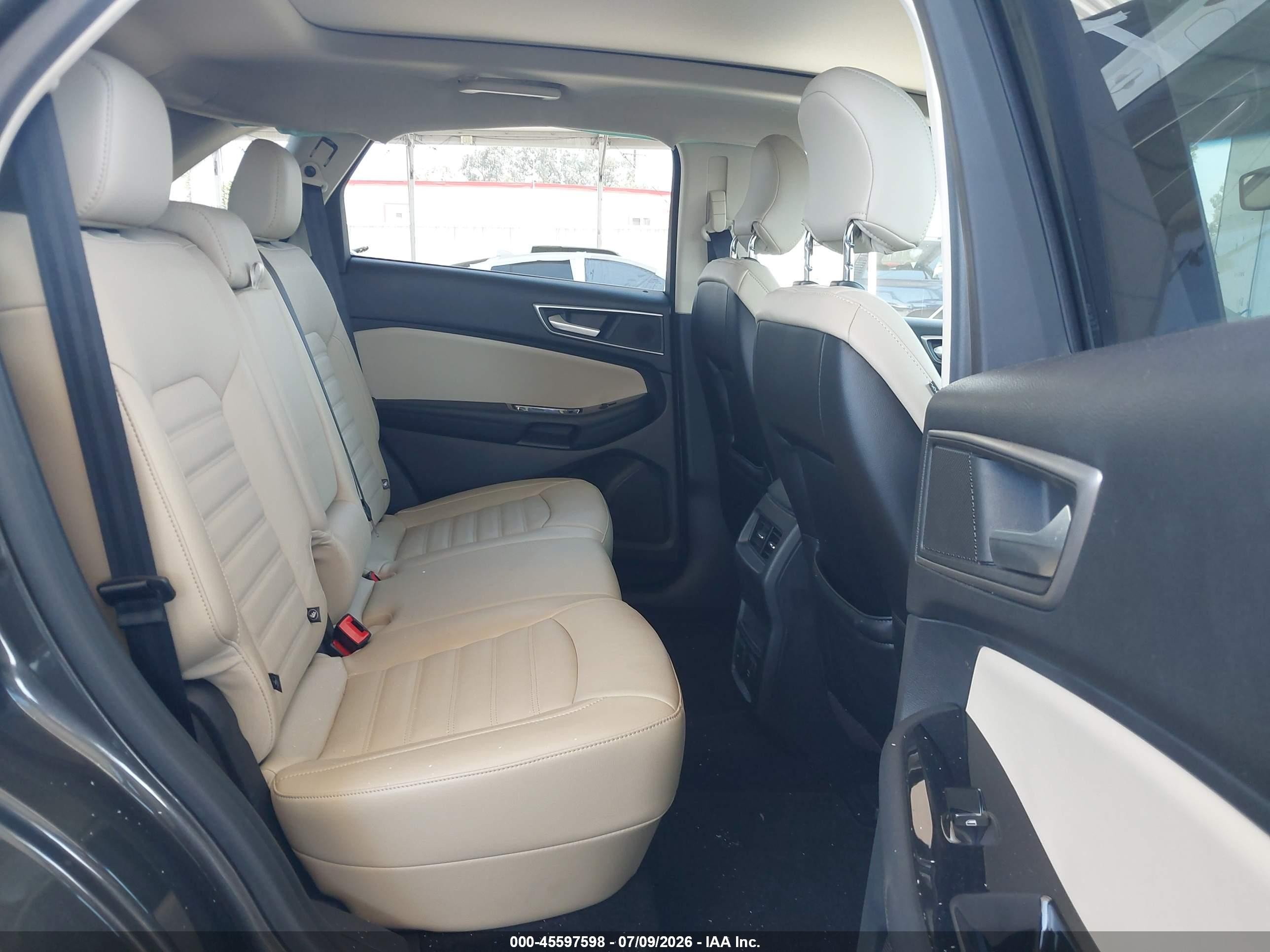 2015 Ford Edge Sel Gray vin: 2FMTK3J87FBC27007