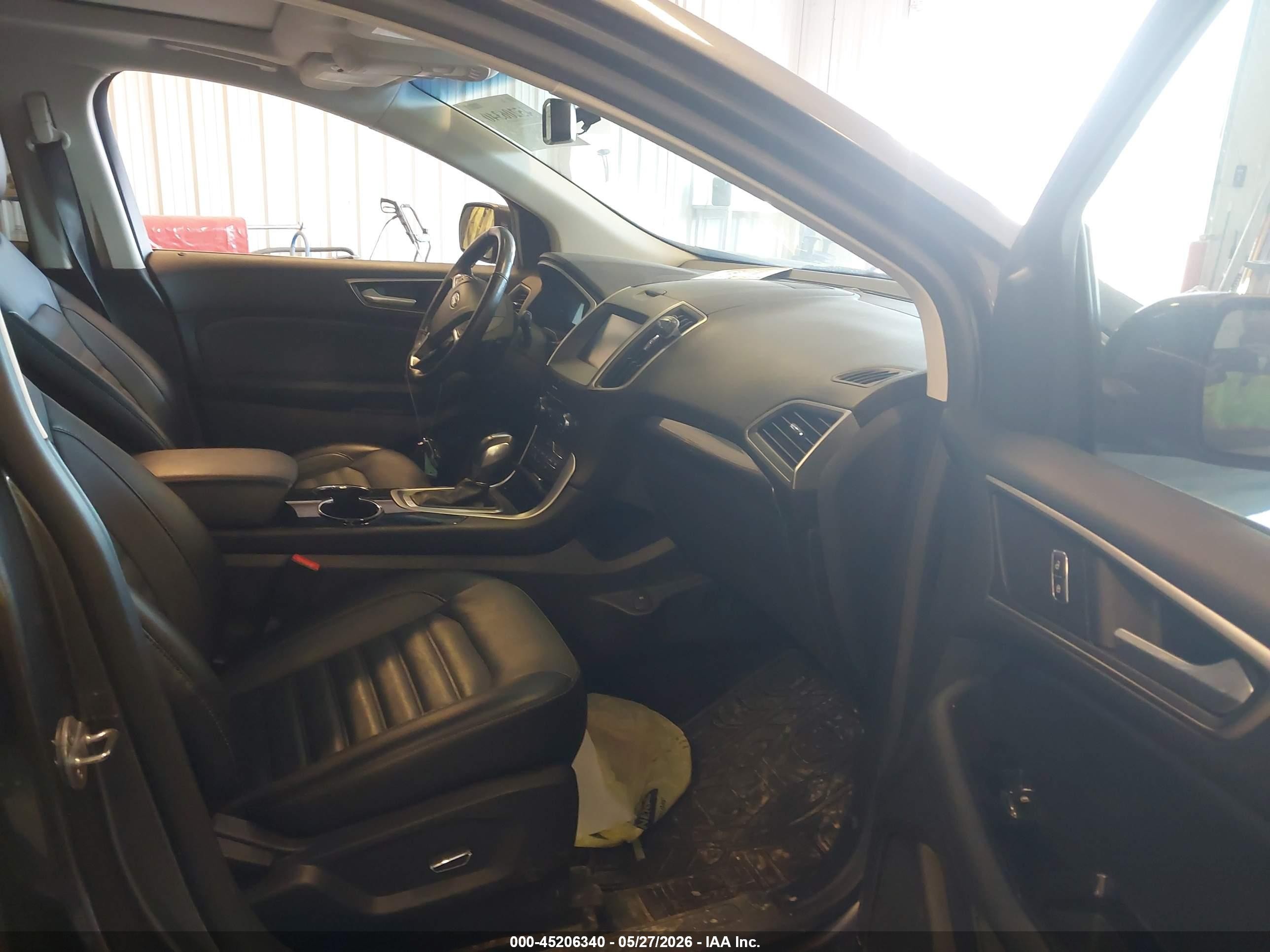 2015 Ford Edge Sel Gray vin: 2FMTK3J88FBB05790