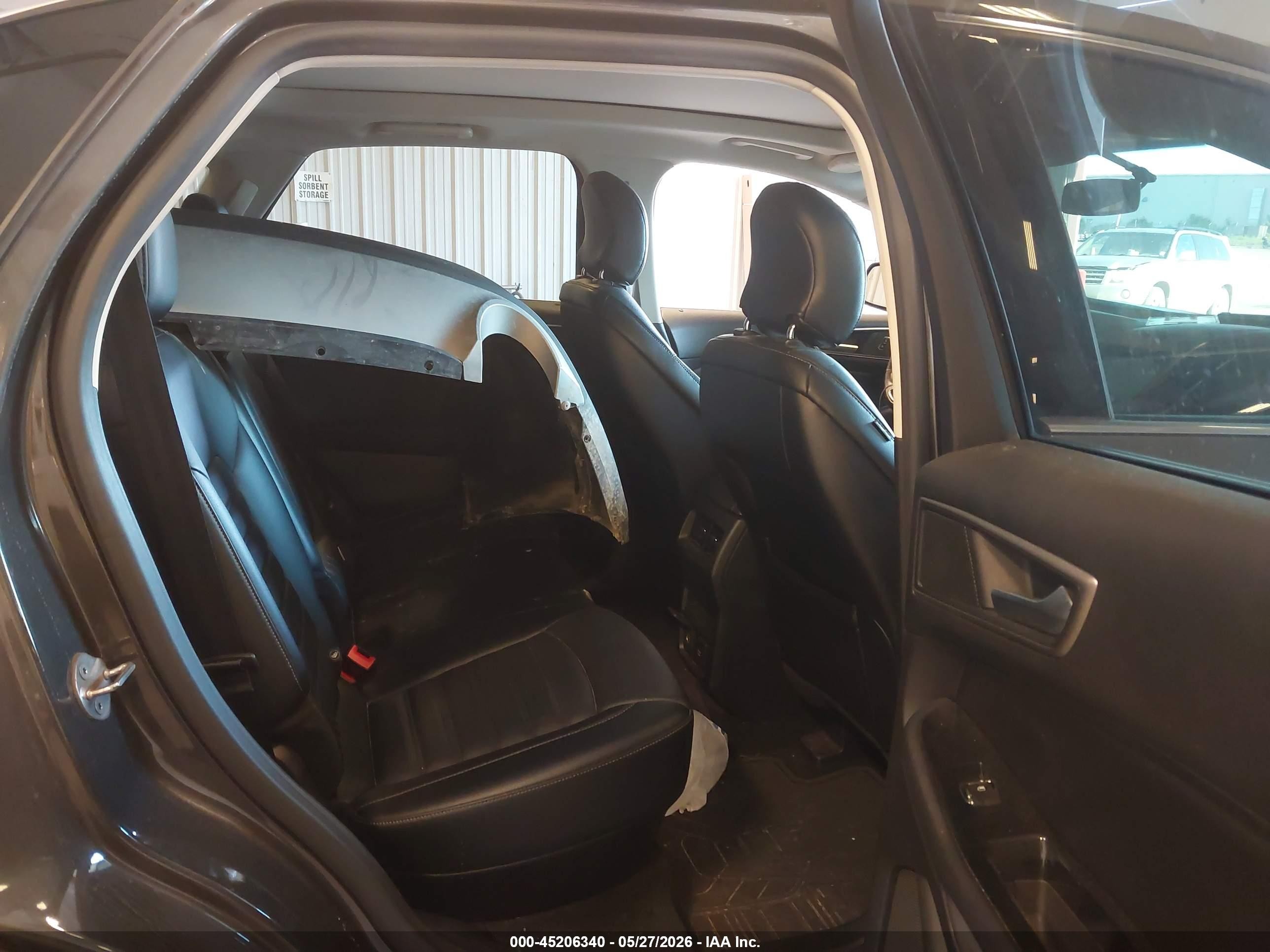 2015 Ford Edge Sel Gray vin: 2FMTK3J88FBB05790