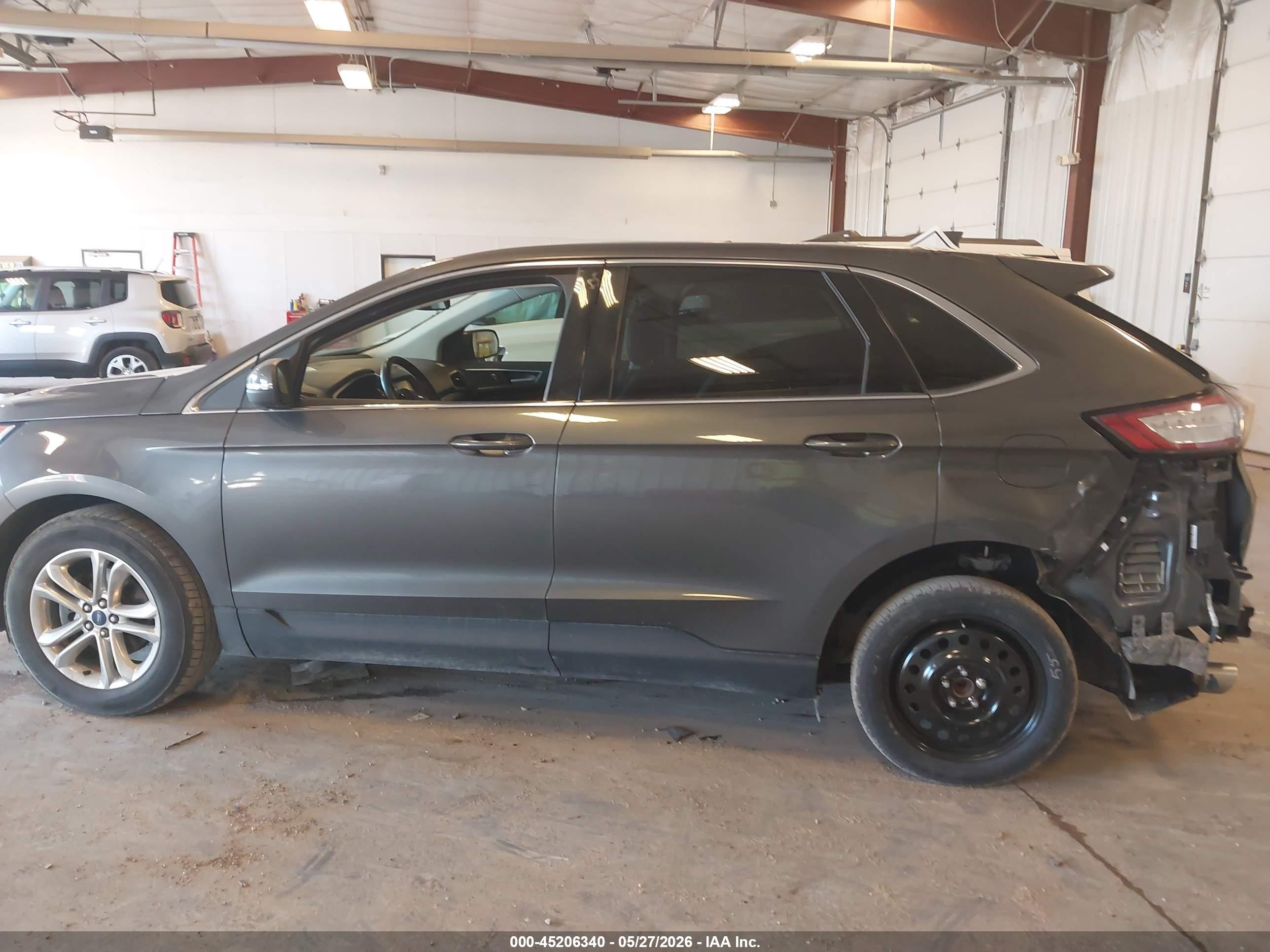 2015 Ford Edge Sel Gray vin: 2FMTK3J88FBB05790
