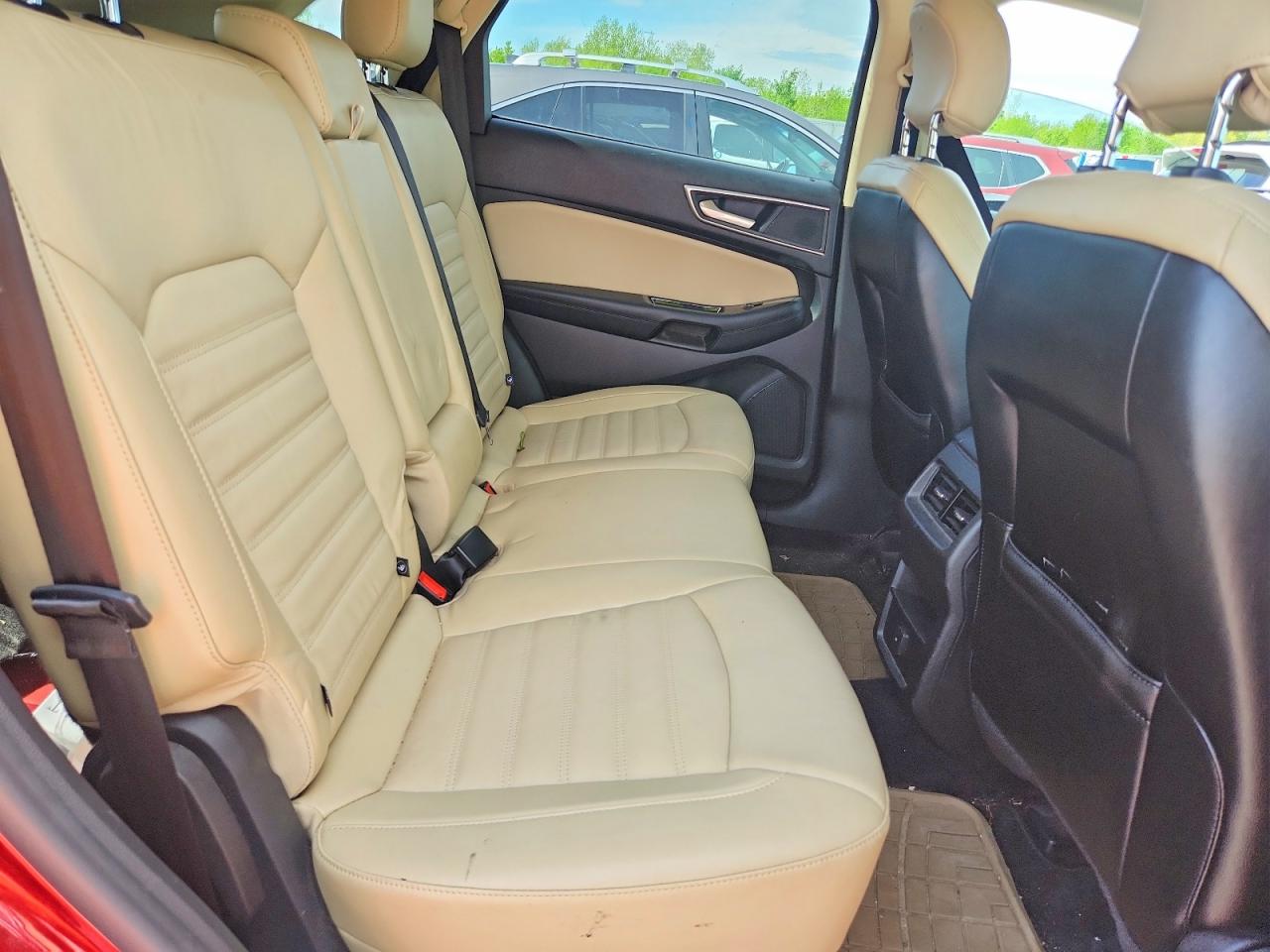 2015 Ford Edge Sel Красный vin: 2FMTK3J88FBB99671