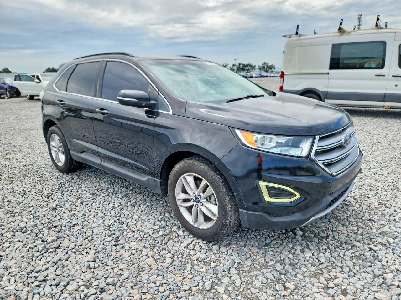 2015 Ford Edge Sel Black vin: 2FMTK3J88FBC41188