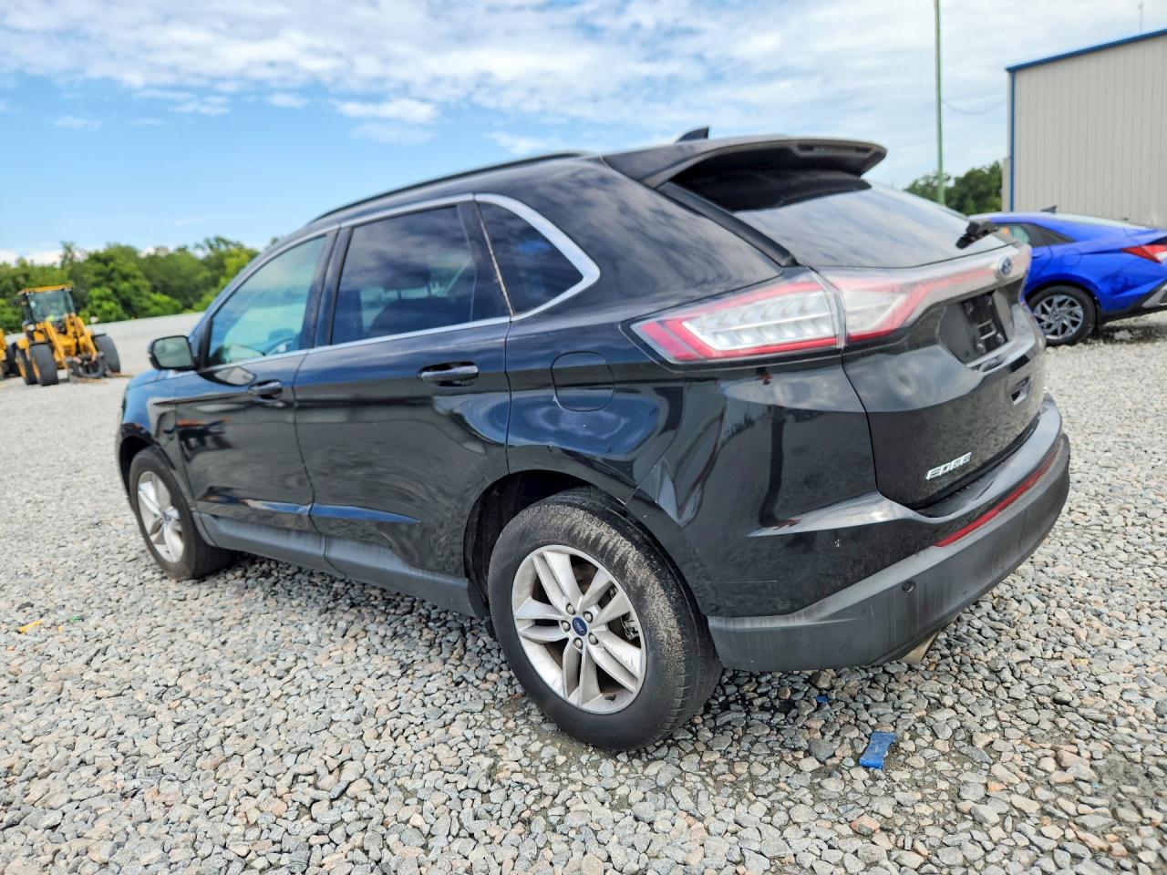 2015 Ford Edge Sel Black vin: 2FMTK3J88FBC41188