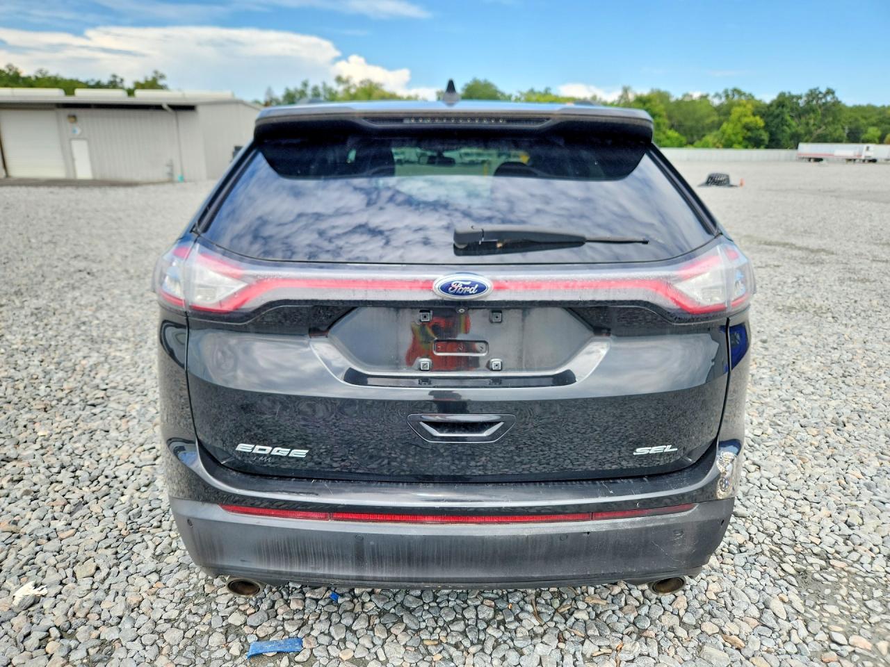 2015 Ford Edge Sel Black vin: 2FMTK3J88FBC41188