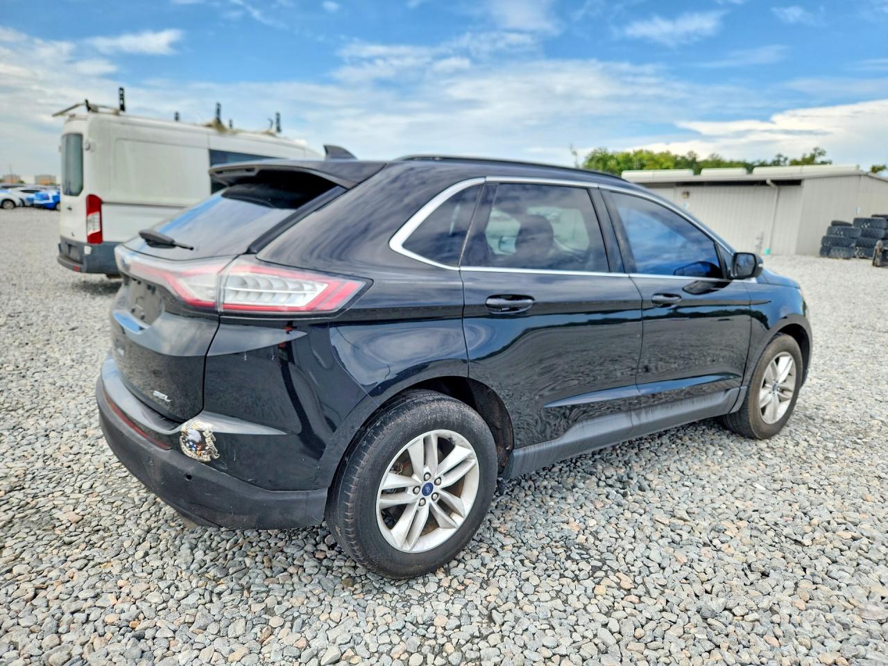 2015 Ford Edge Sel Black vin: 2FMTK3J88FBC41188