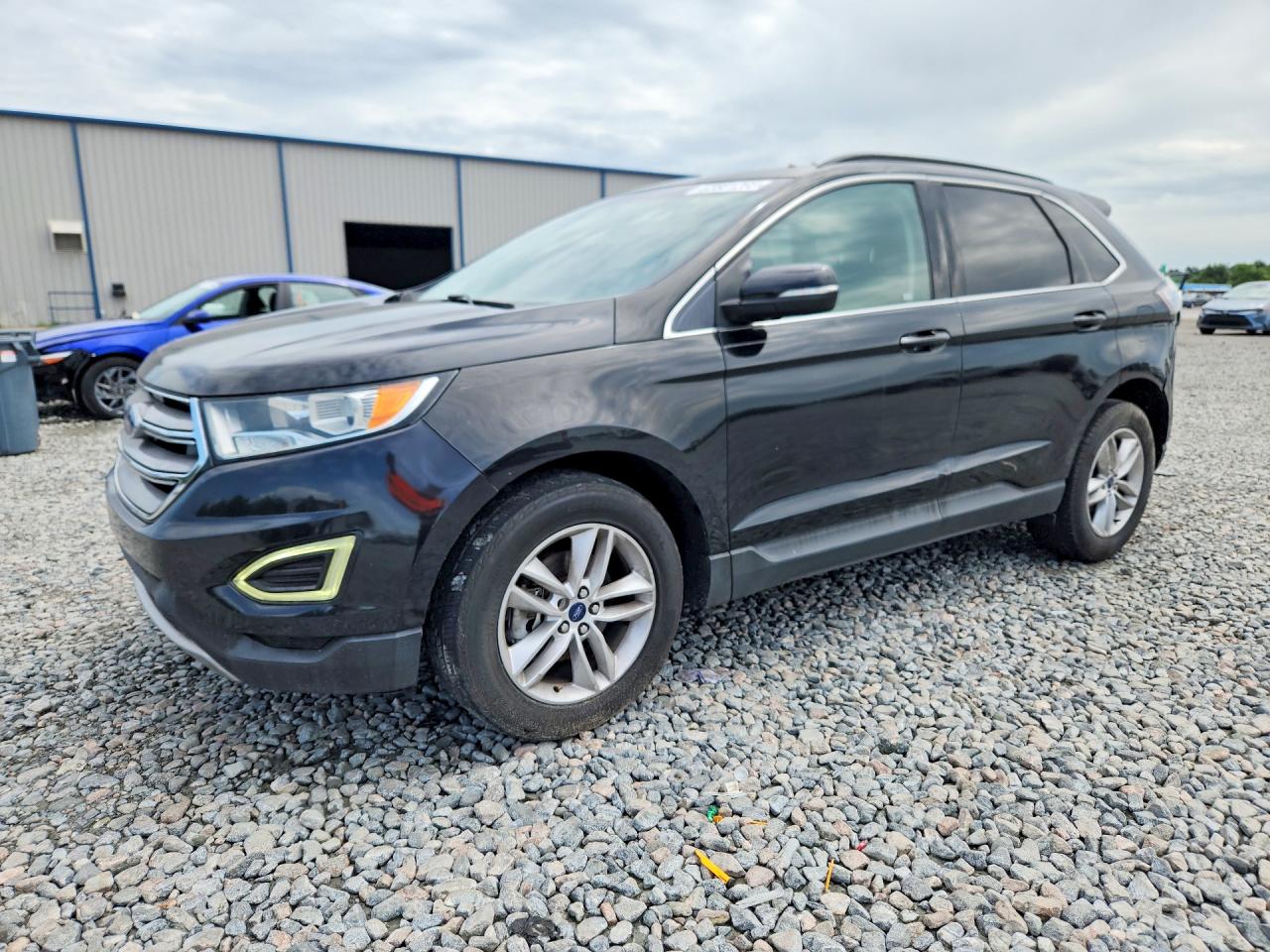 2015 Ford Edge Sel Black vin: 2FMTK3J88FBC41188