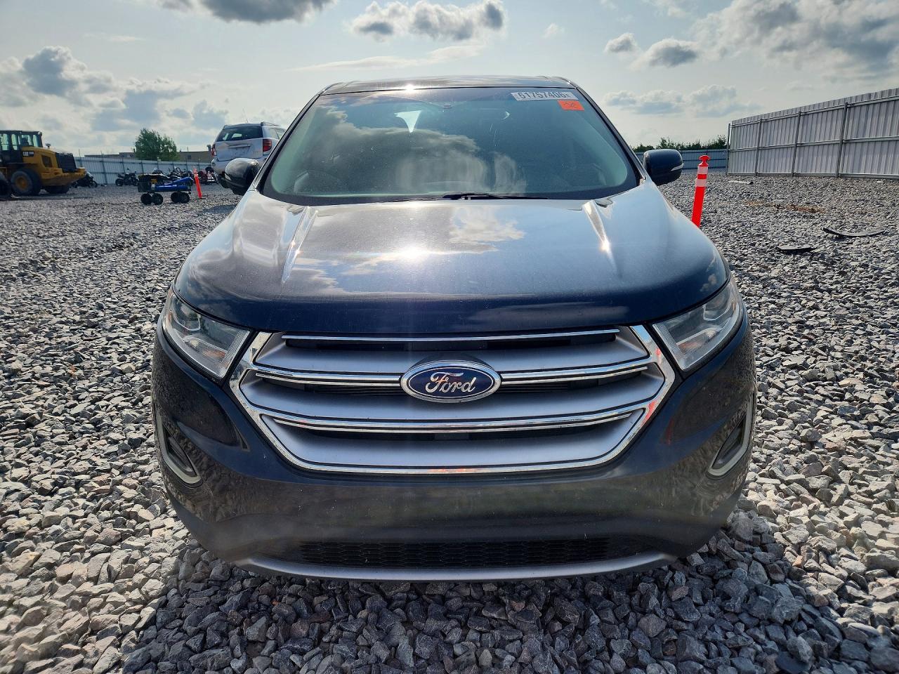 2015 Ford Edge Sel Black vin: 2FMTK3J88FBC42504