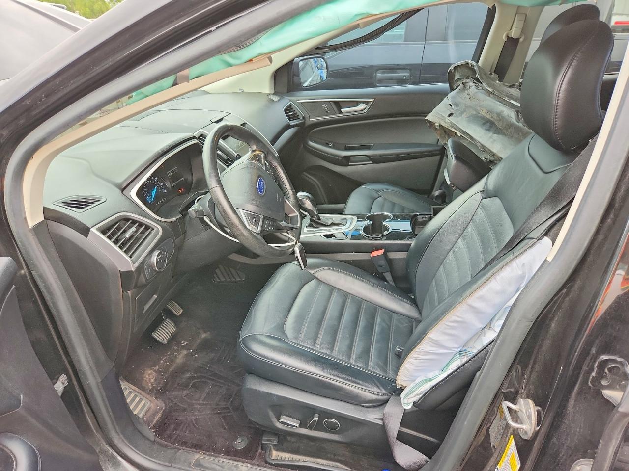 2015 Ford Edge Sel Black vin: 2FMTK3J88FBC42504