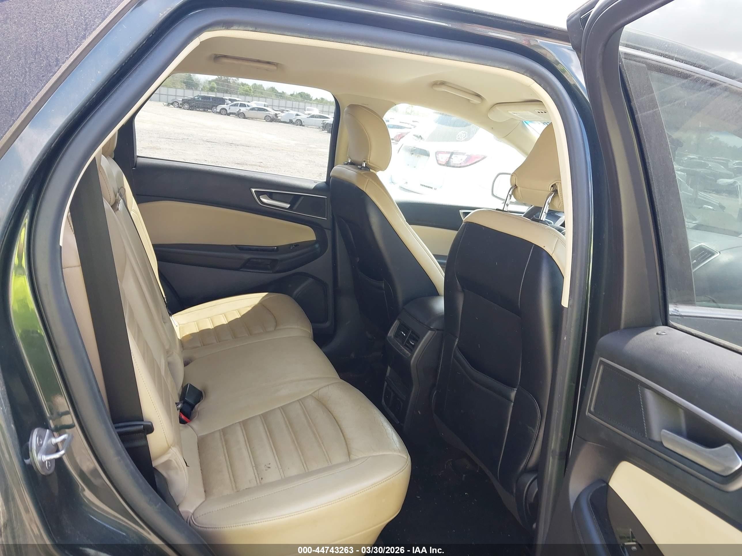 2015 Ford Edge Sel Gray vin: 2FMTK3J89FBB46915