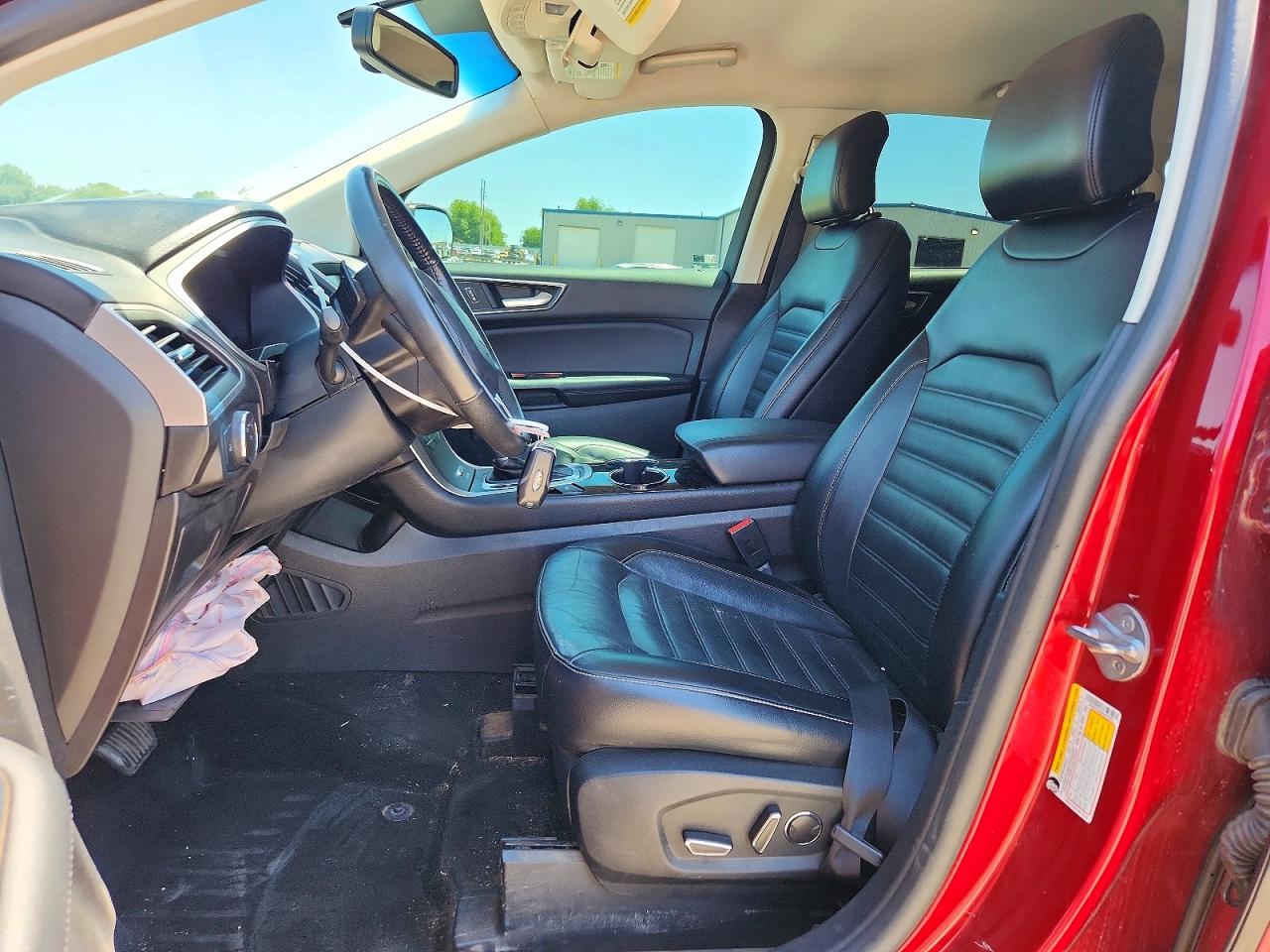 2015 Ford Edge Sel Red vin: 2FMTK3J90FBB27081