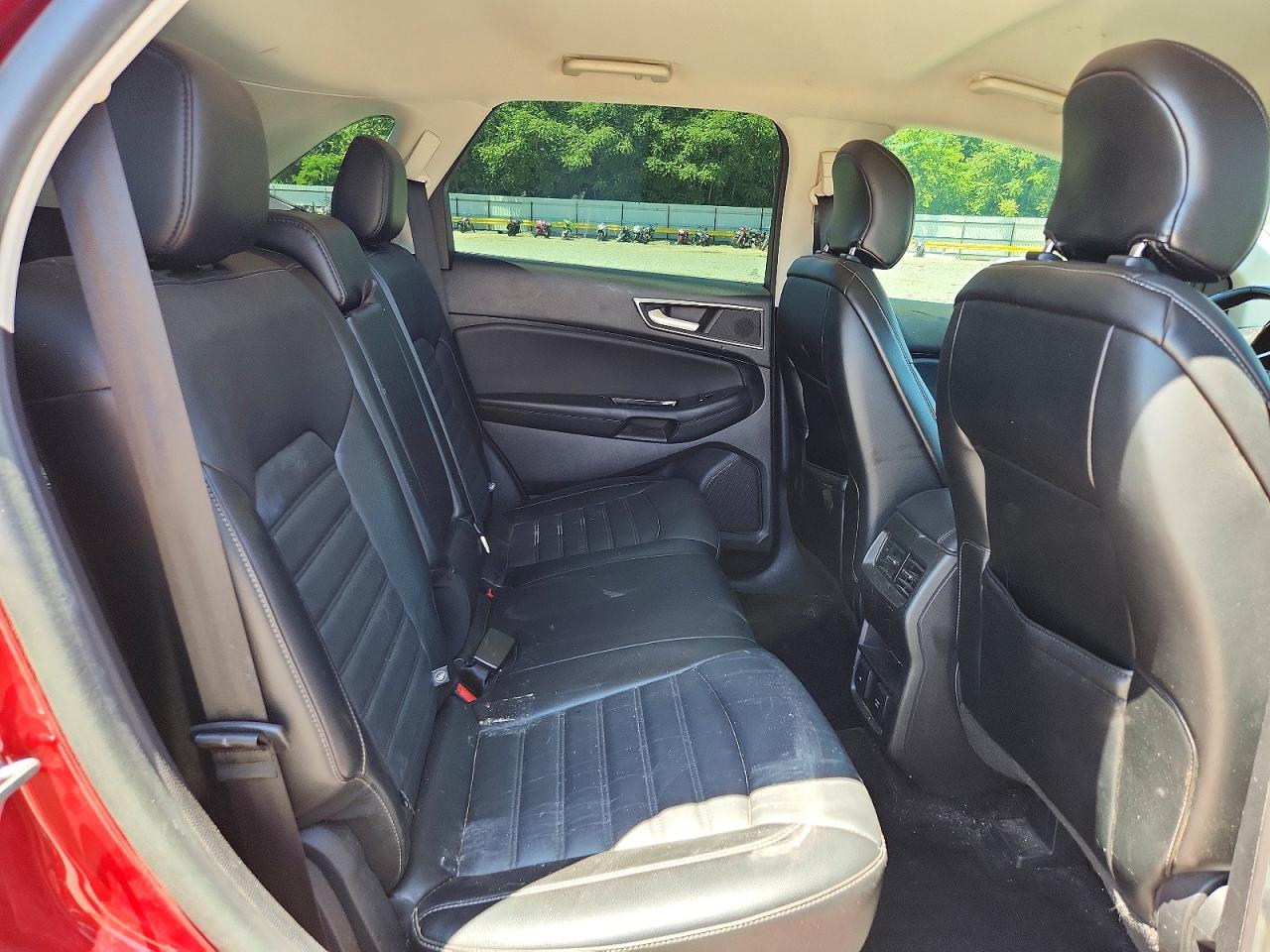 2015 Ford Edge Sel Red vin: 2FMTK3J90FBB27081