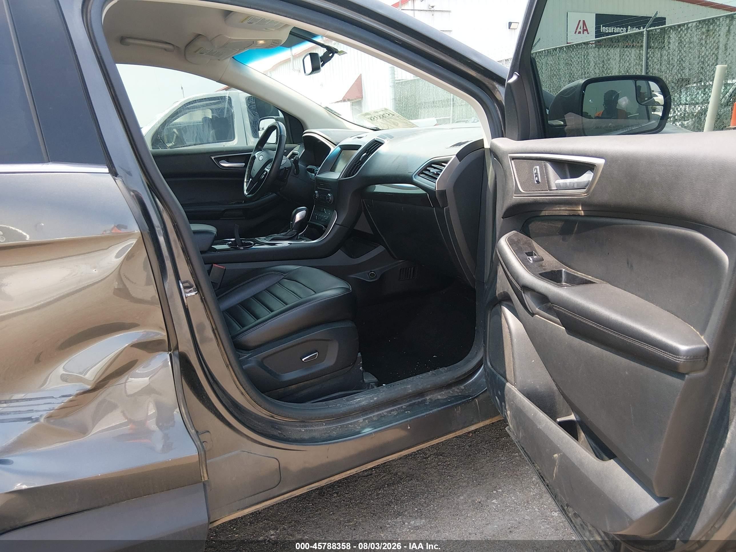 2015 Ford Edge Sel Gray vin: 2FMTK3J90FBB41689