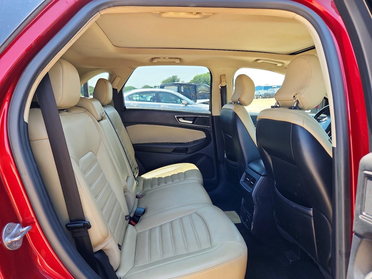 2015 Ford Edge Sel Red vin: 2FMTK3J91FBB19331