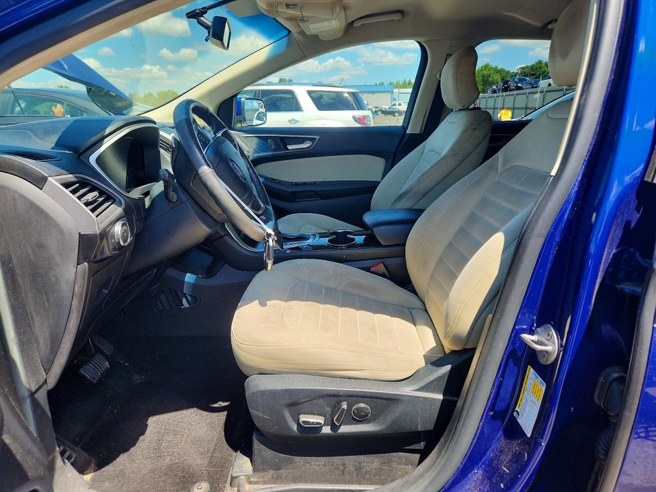 2015 Ford Edge Sel Blue vin: 2FMTK3J91FBB32161