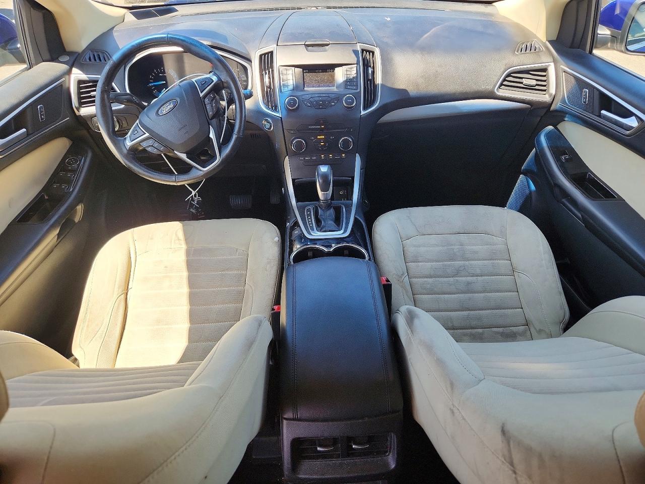 2015 Ford Edge Sel Blue vin: 2FMTK3J91FBB32161