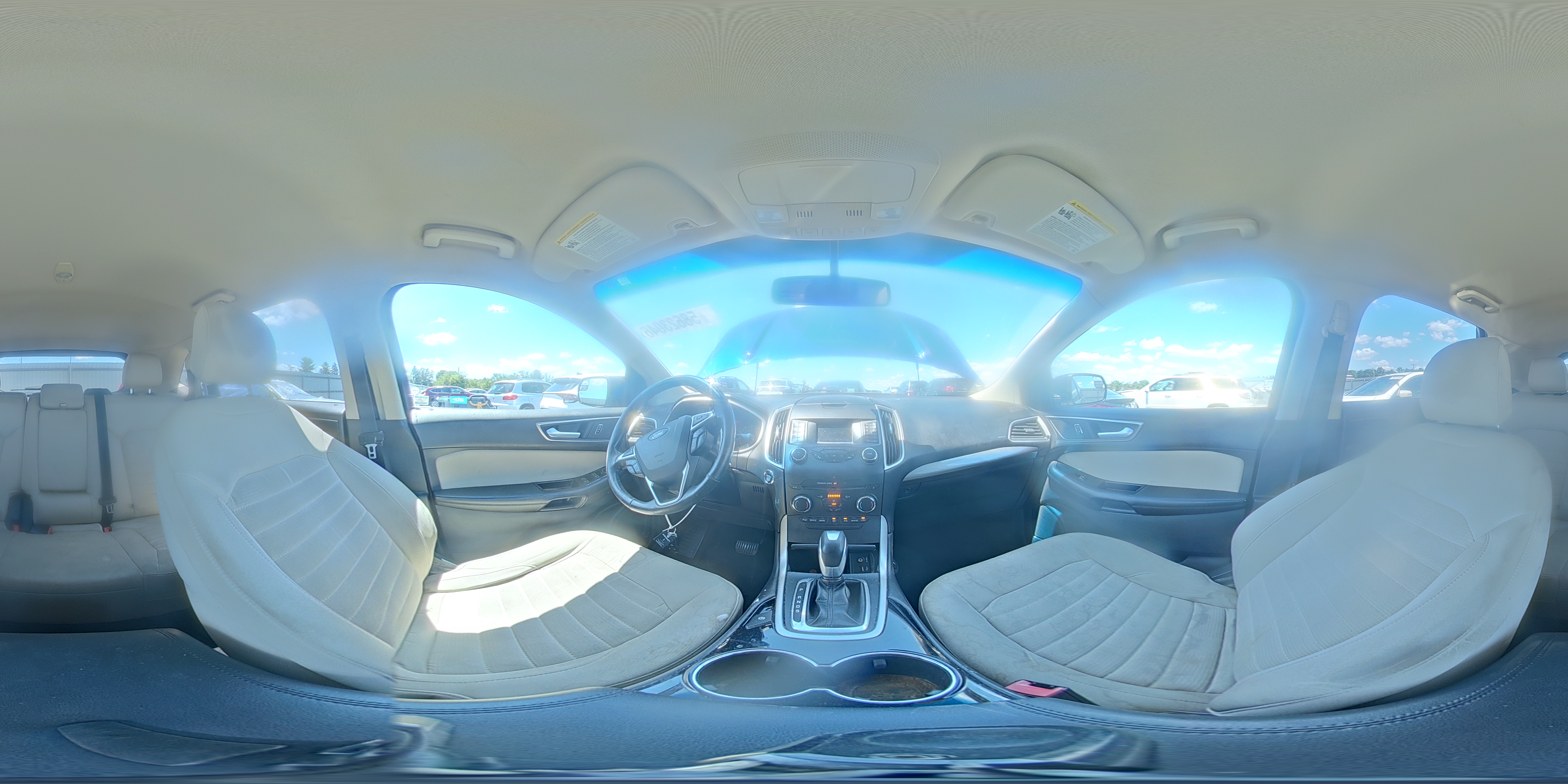 2015 Ford Edge Sel Blue vin: 2FMTK3J91FBB32161