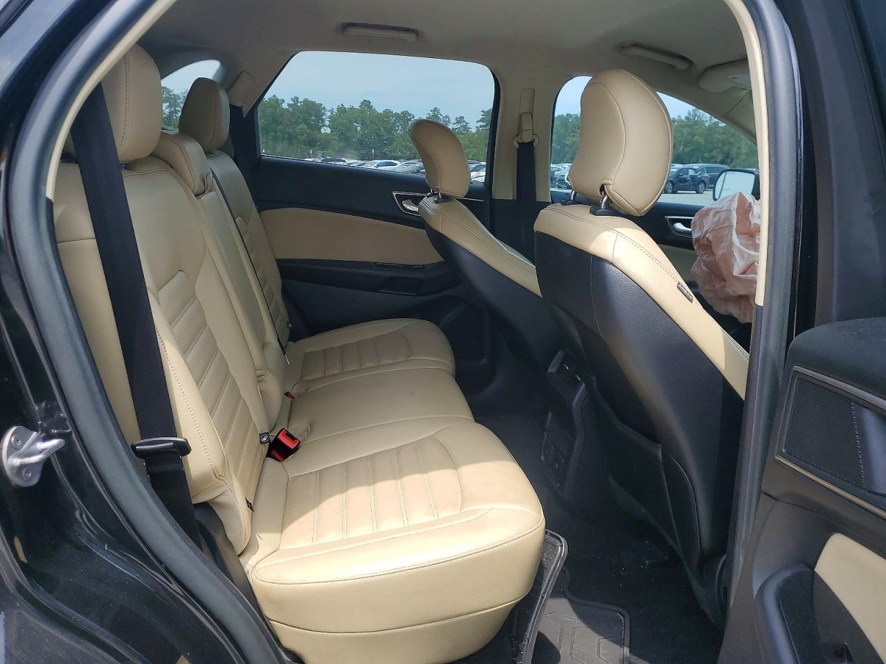 2015 Ford Edge Sel Черный vin: 2FMTK3J91FBB34847