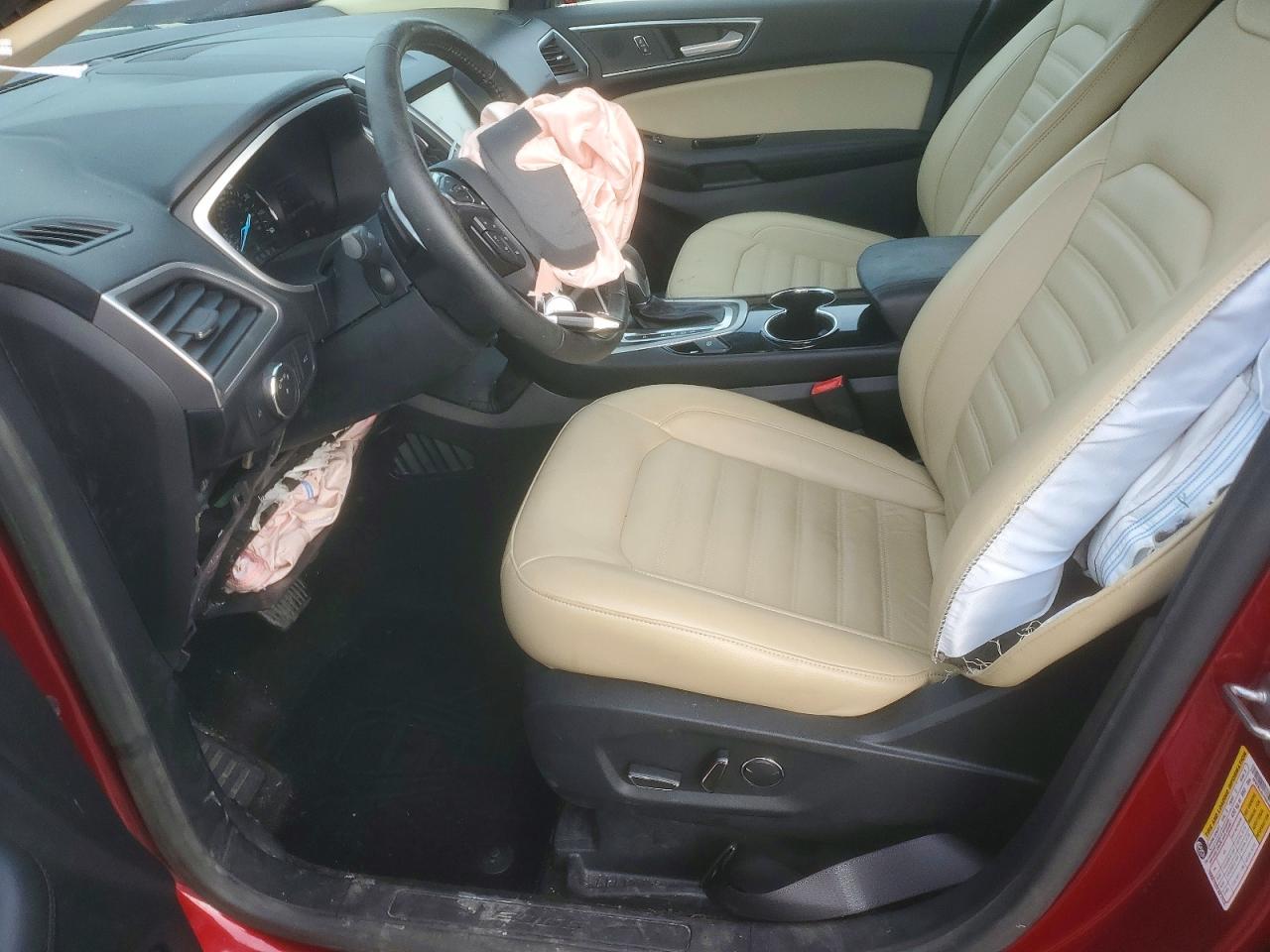 2015 Ford Edge Sel Red vin: 2FMTK3J91FBB46657