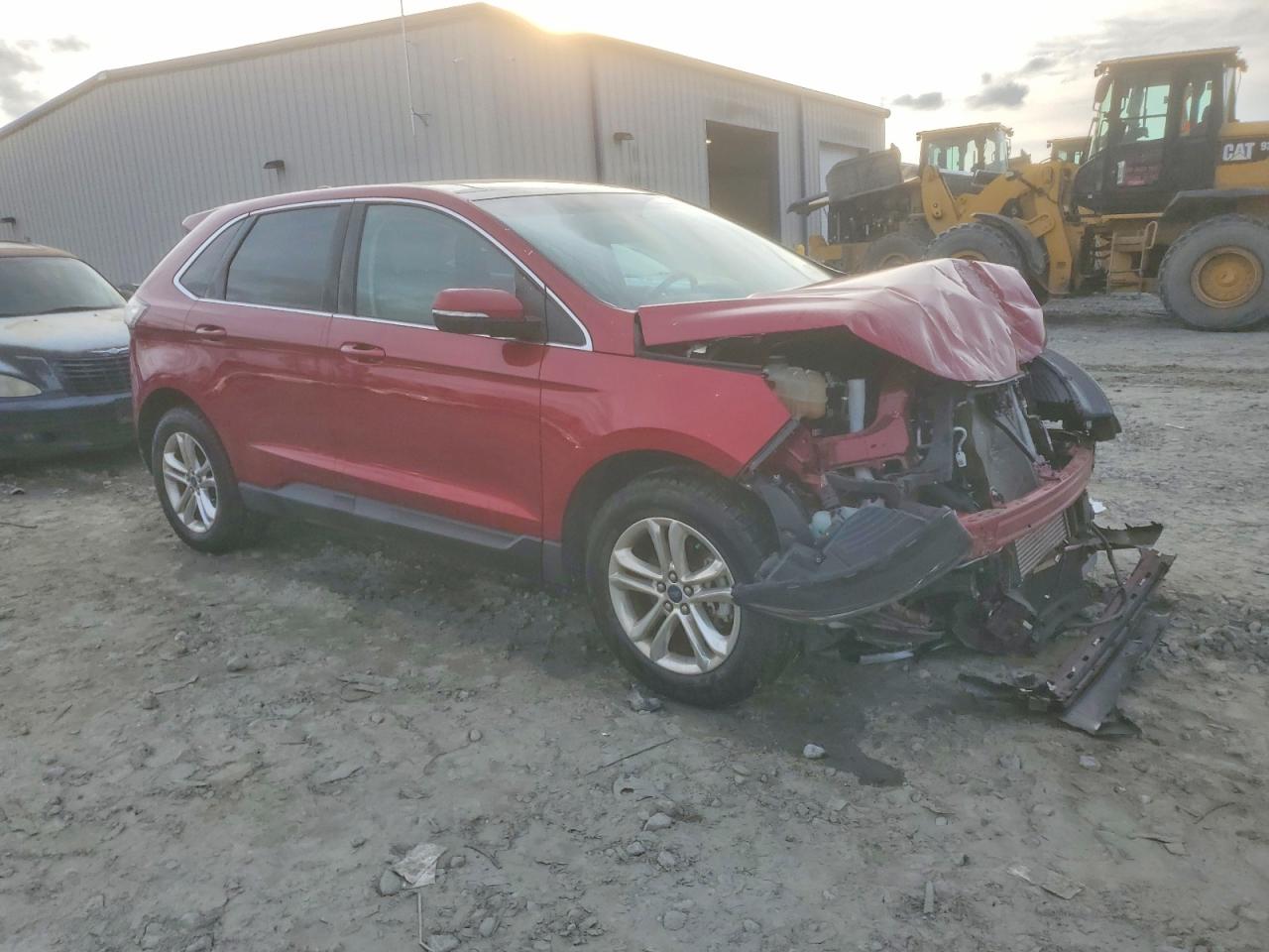 2015 Ford Edge Sel Red vin: 2FMTK3J91FBB46657