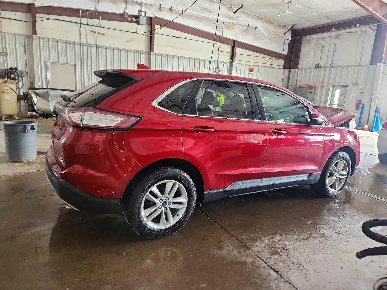 2015 Ford Edge Sel Red vin: 2FMTK3J91FBB51180