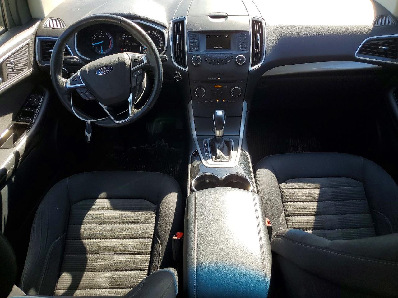 2015 Ford Edge Sel Белый vin: 2FMTK3J91FBB82249