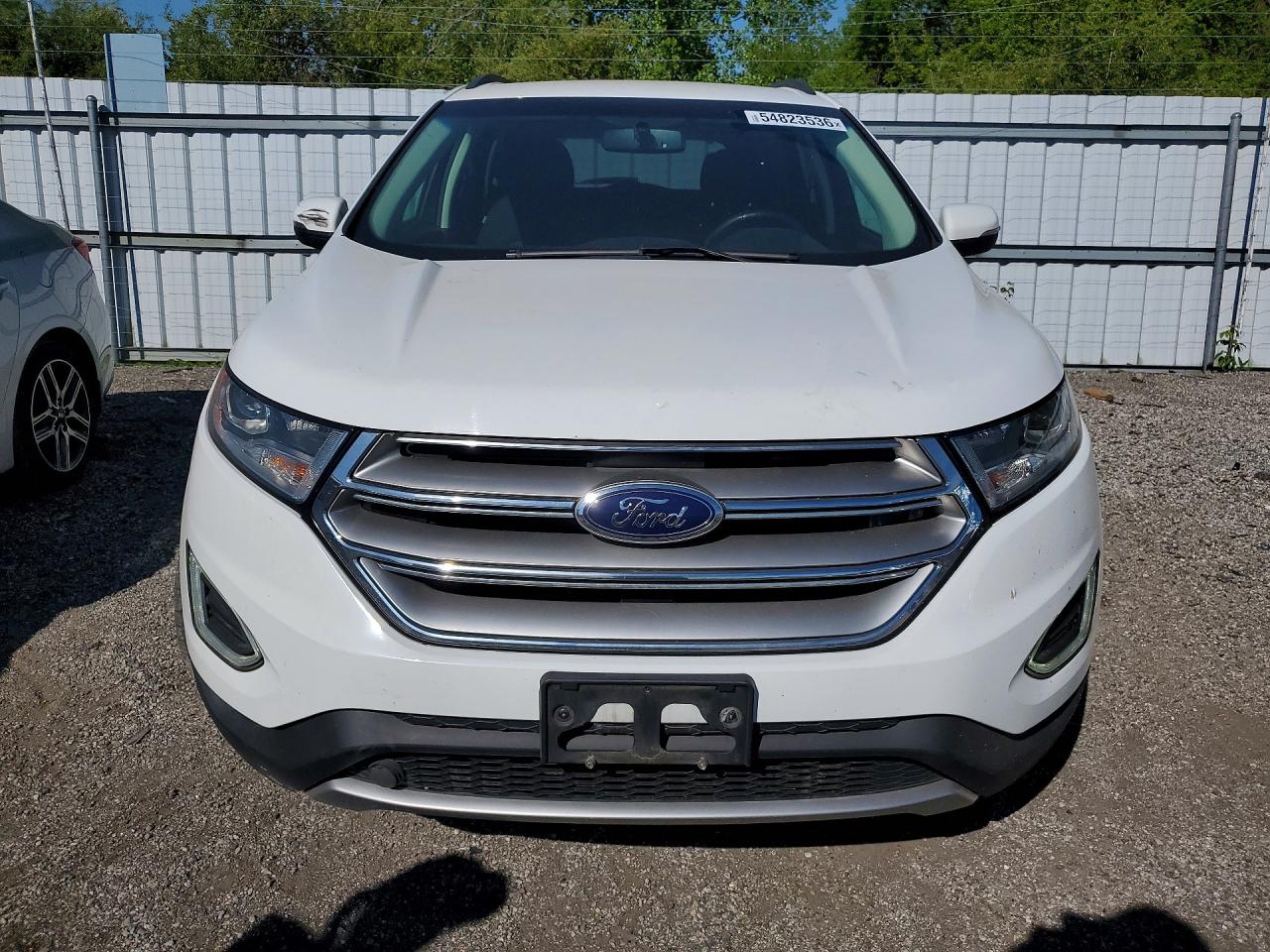 2015 Ford Edge Sel Белый vin: 2FMTK3J91FBB82249