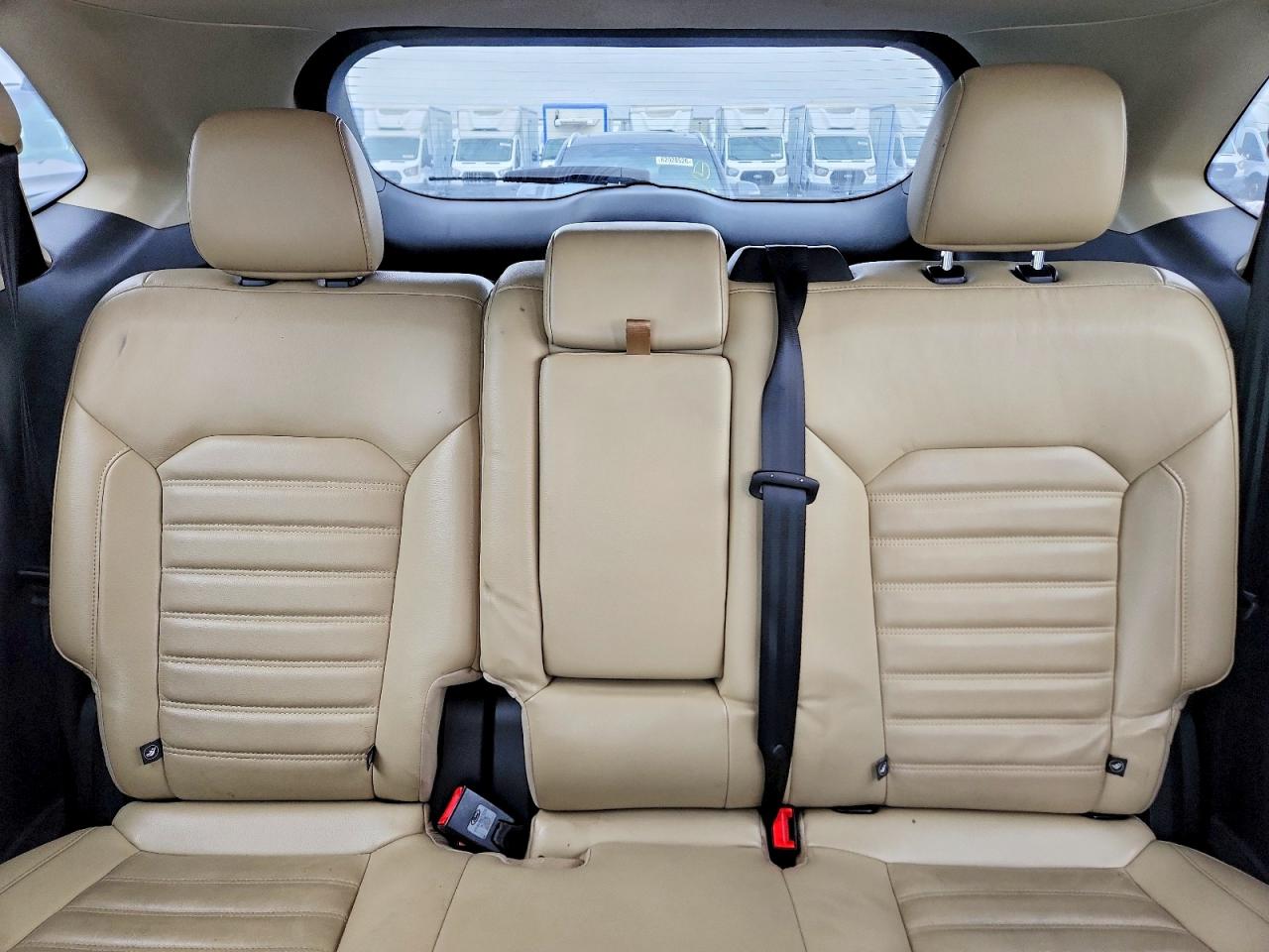 2015 Ford Edge Sel Белый vin: 2FMTK3J92FBB19676