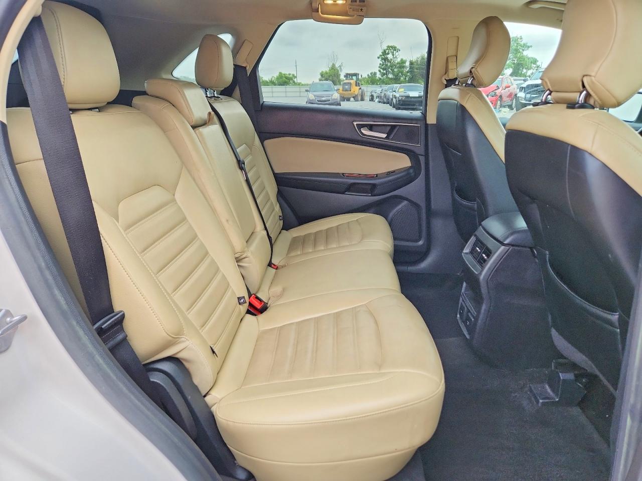 2015 Ford Edge Sel Белый vin: 2FMTK3J92FBB19676