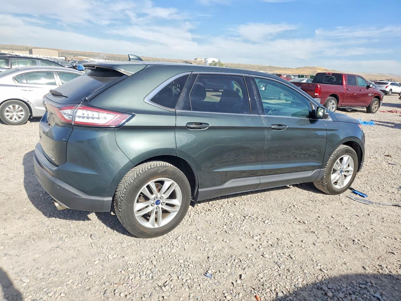 2015 Ford Edge Sel Charcoal vin: 2FMTK3J92FBB25588