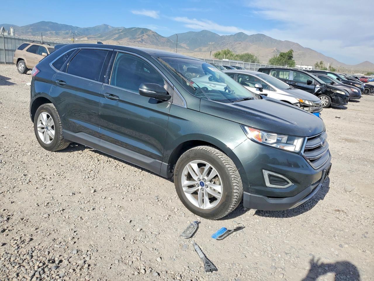 2015 Ford Edge Sel Charcoal vin: 2FMTK3J92FBB25588