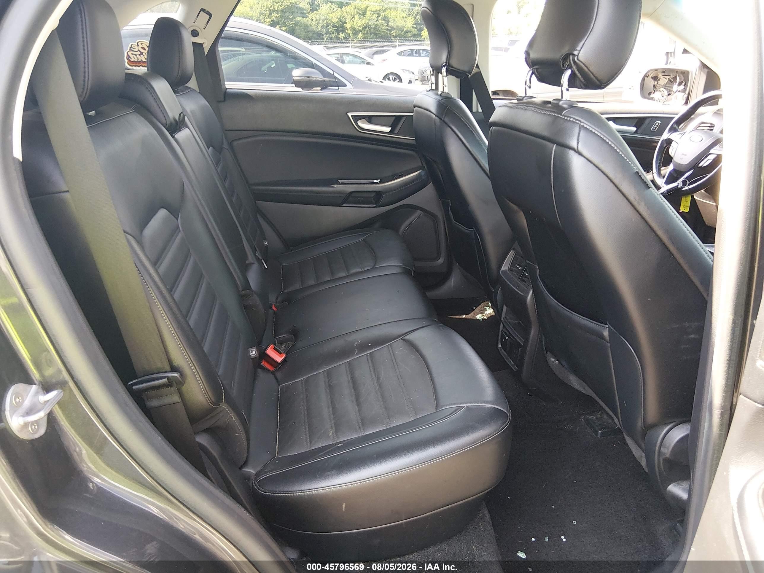 2015 Ford Edge Sel Gray vin: 2FMTK3J93FBB79465
