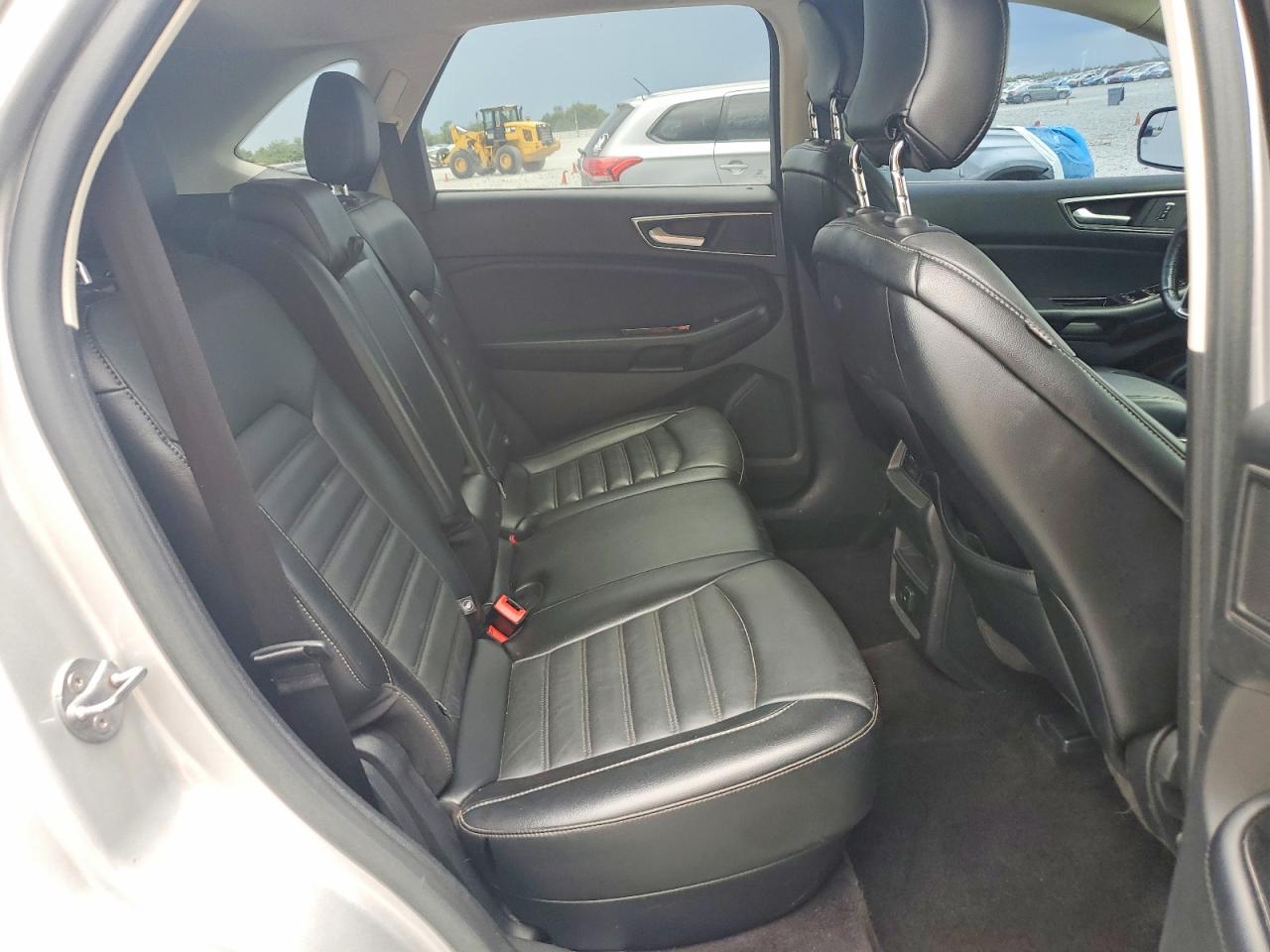 2015 Ford Edge Sel White vin: 2FMTK3J93FBC16255