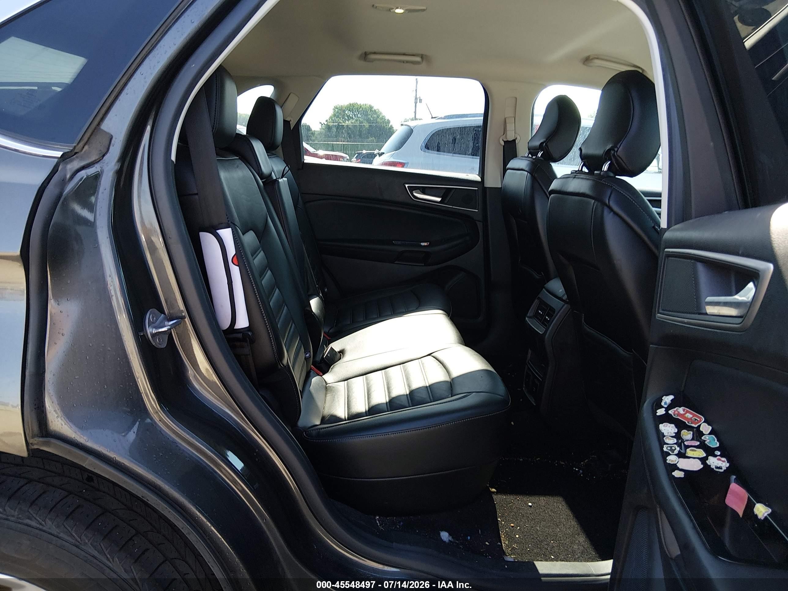 2015 Ford Edge Sel Gray vin: 2FMTK3J93FBC23559