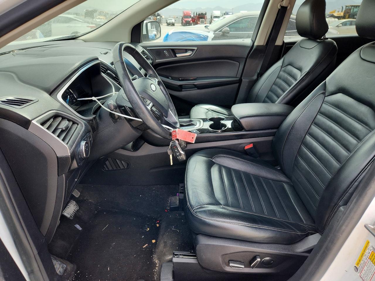 2015 Ford Edge Sel Белый vin: 2FMTK3J94FBB13037
