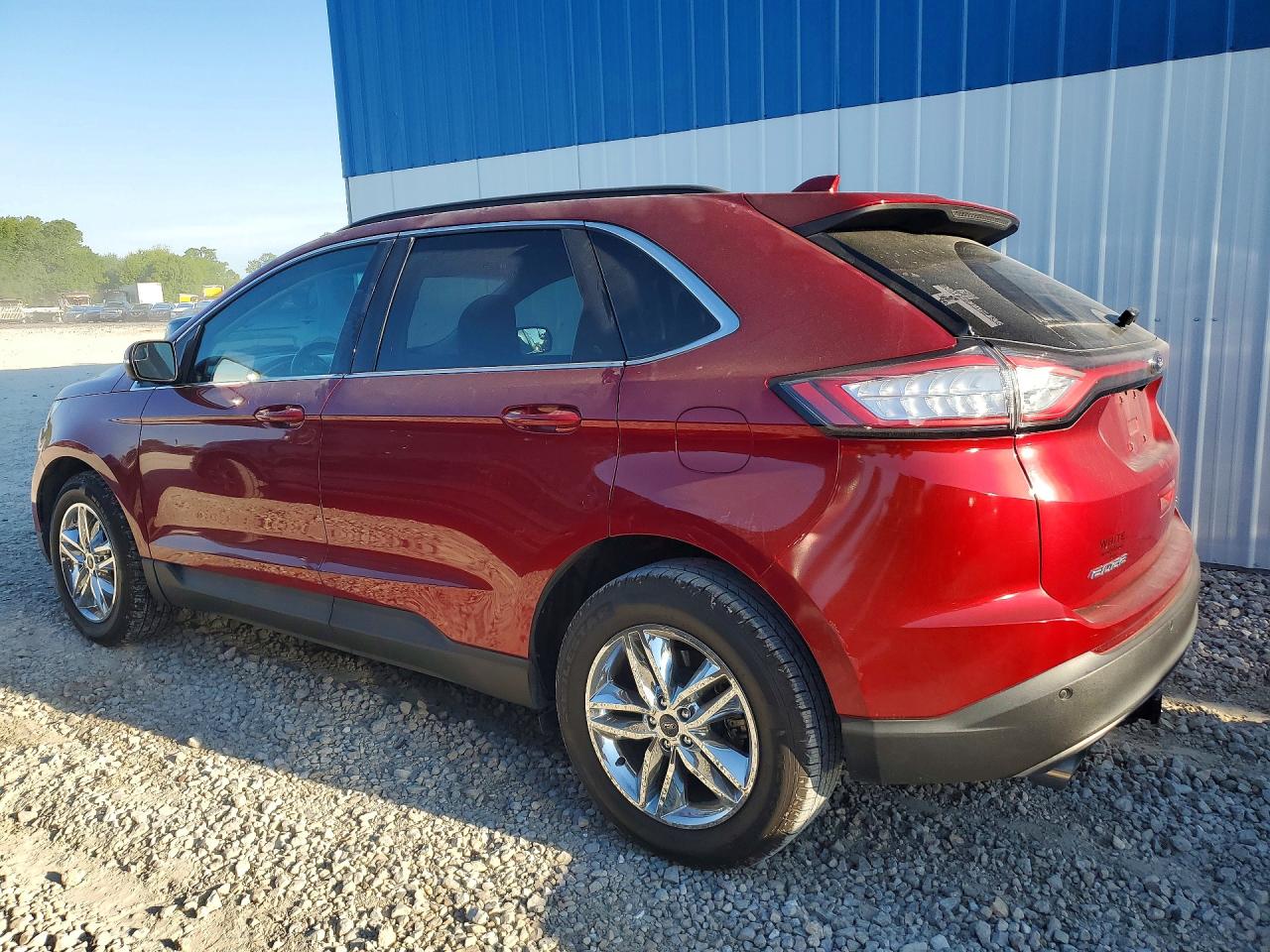 2015 Ford Edge Sel Красный vin: 2FMTK3J94FBB47575