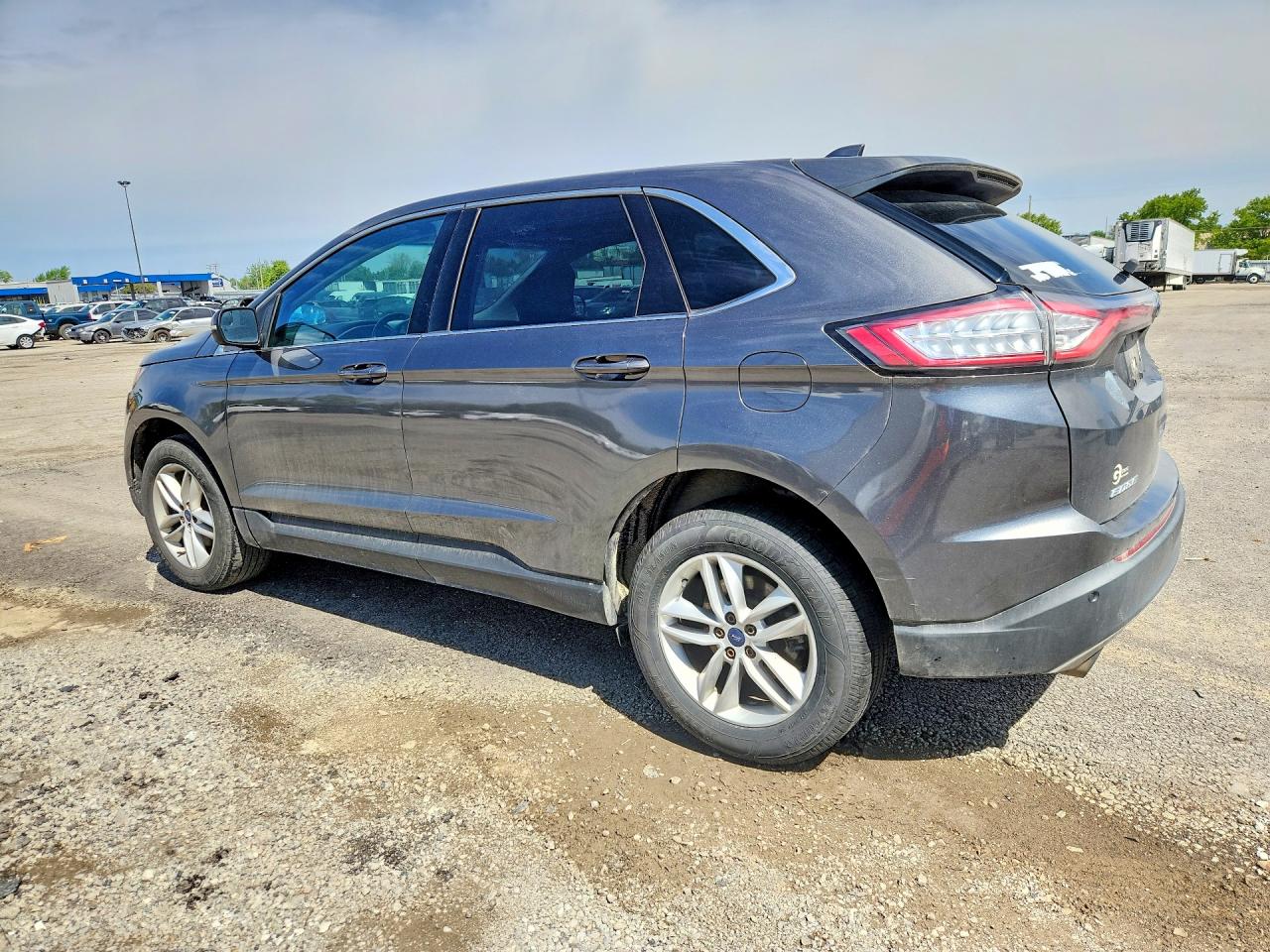 2015 Ford Edge Black vin: 2FMTK3J95FBB34916