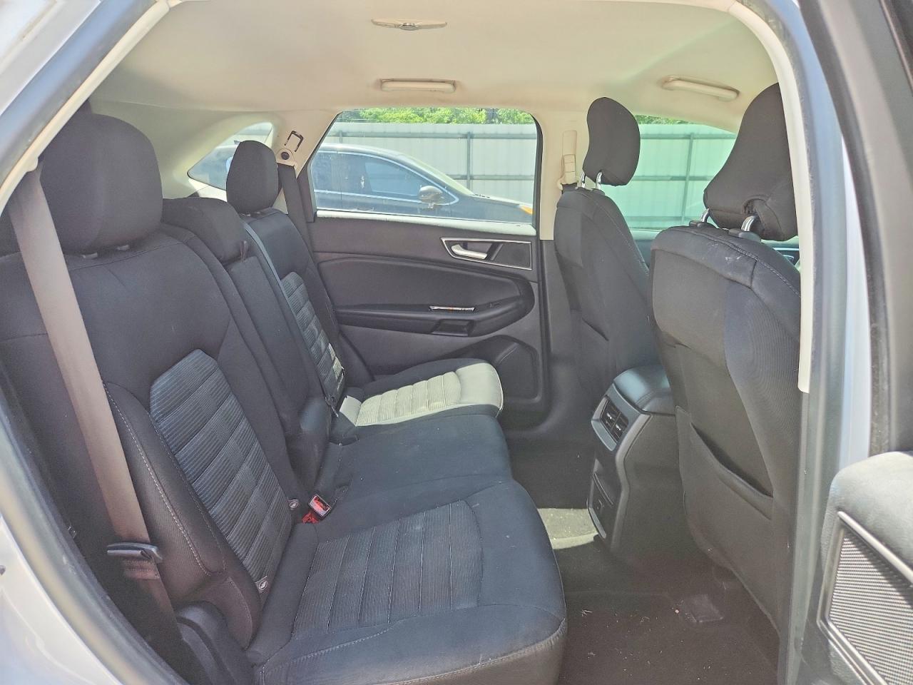 2015 Ford Edge Sel White vin: 2FMTK3J95FBB41834