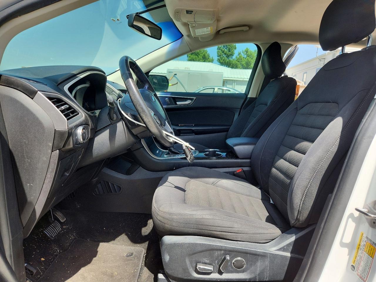 2015 Ford Edge Sel White vin: 2FMTK3J95FBB41834