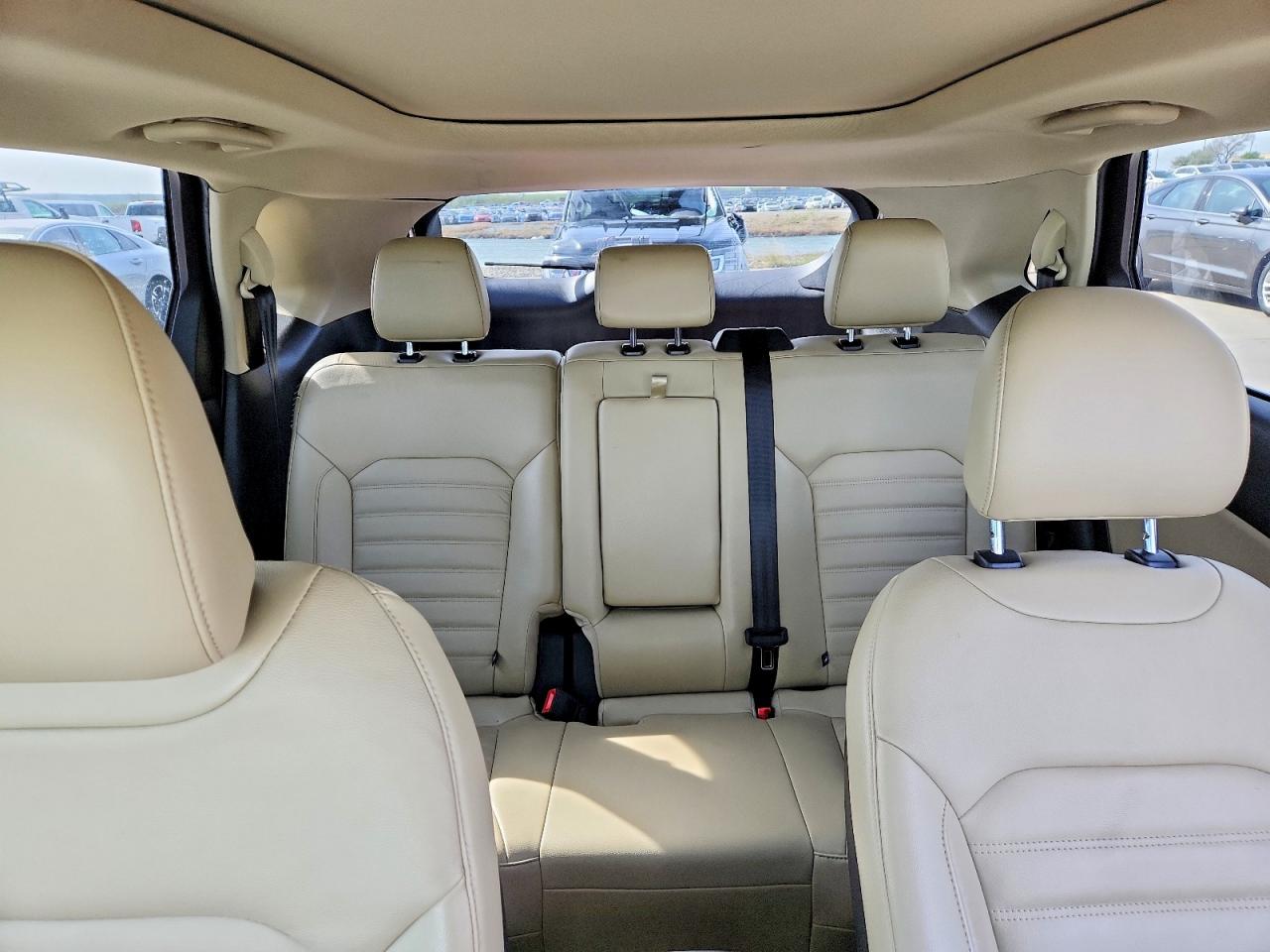 2015 Ford Edge Sel White vin: 2FMTK3J95FBC12580